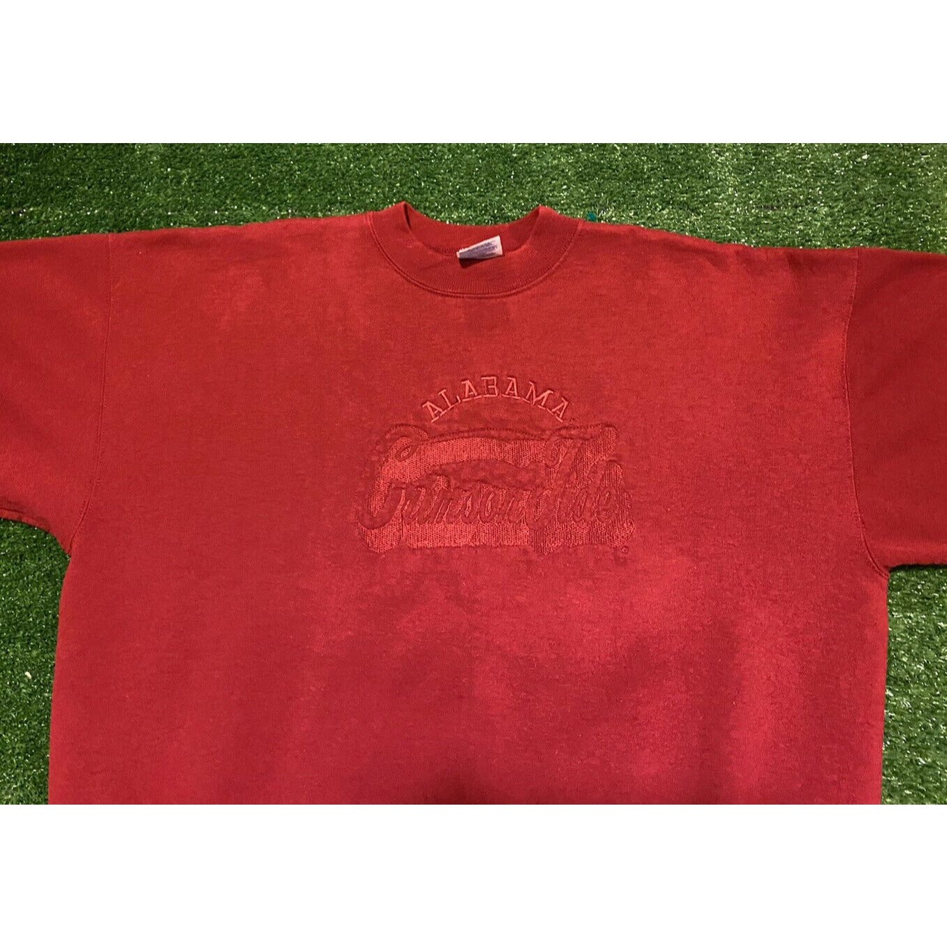 Vintage Y2K Retro Alabama Crimston Tide crew neck sweatshirt large