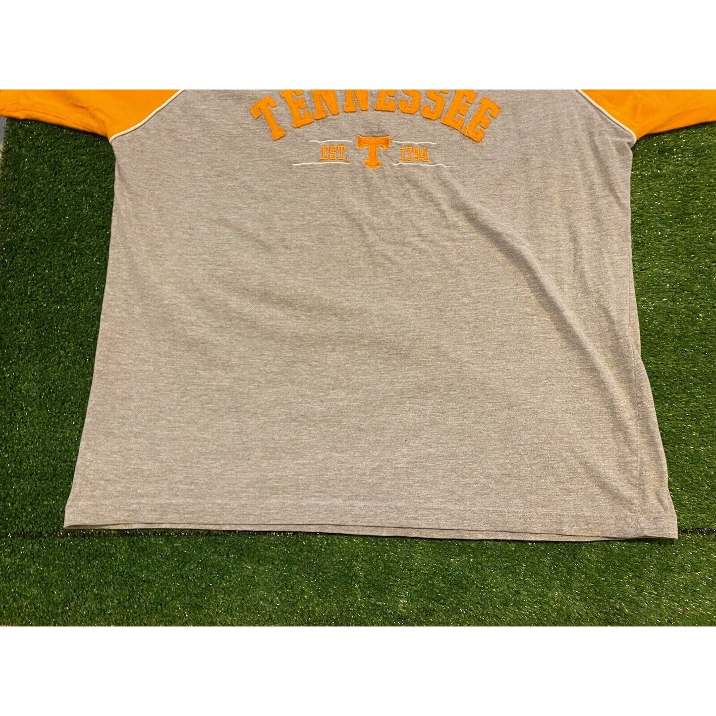 Vintage Tennessee Volunteers shirt extra large adult gray orange Retro Y2K mens