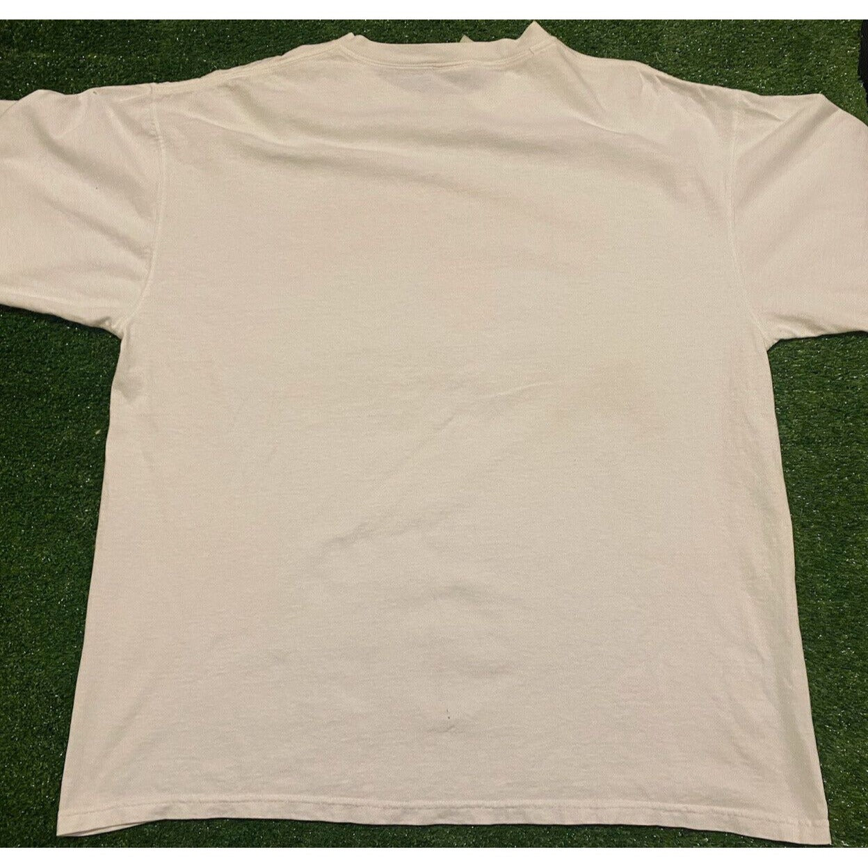 Vintage Y2K Retro NFL Cleveland Browns arch spell out football t-shirt XL white