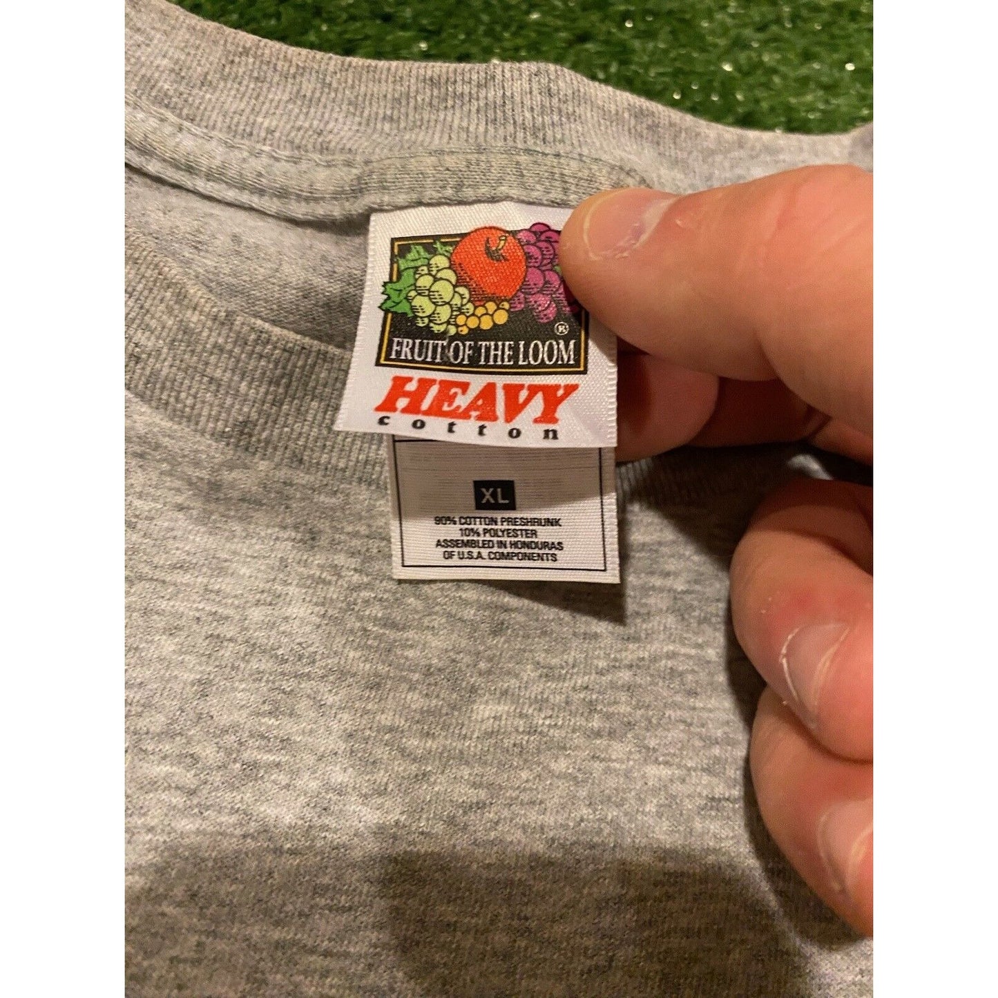 Vintage 1990s NFL Fruit of The Loom Cleveland Browns t-shirt large gray