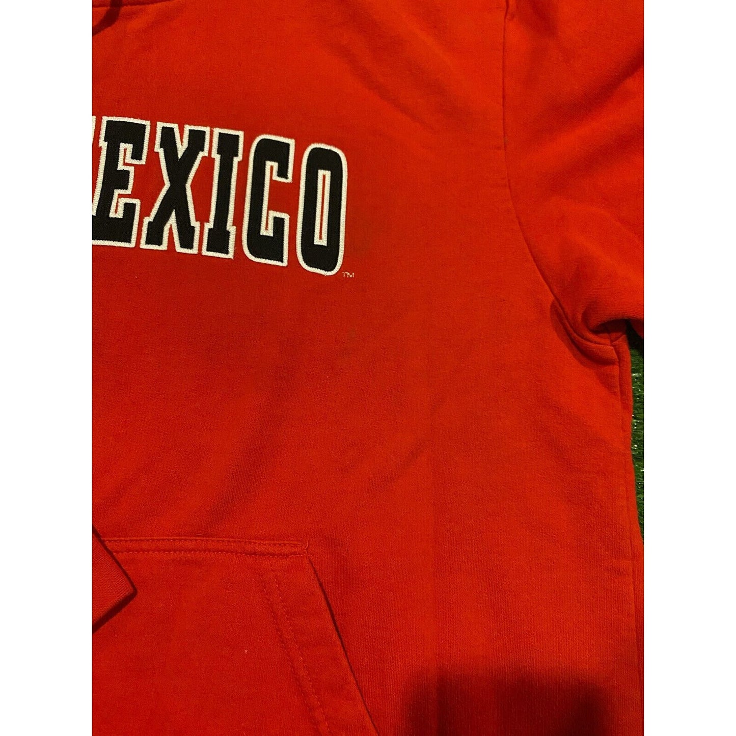 Vintage Team Edition Apparel New Mexico Lobos arch hoodie sweatshirt XL red Y2K
