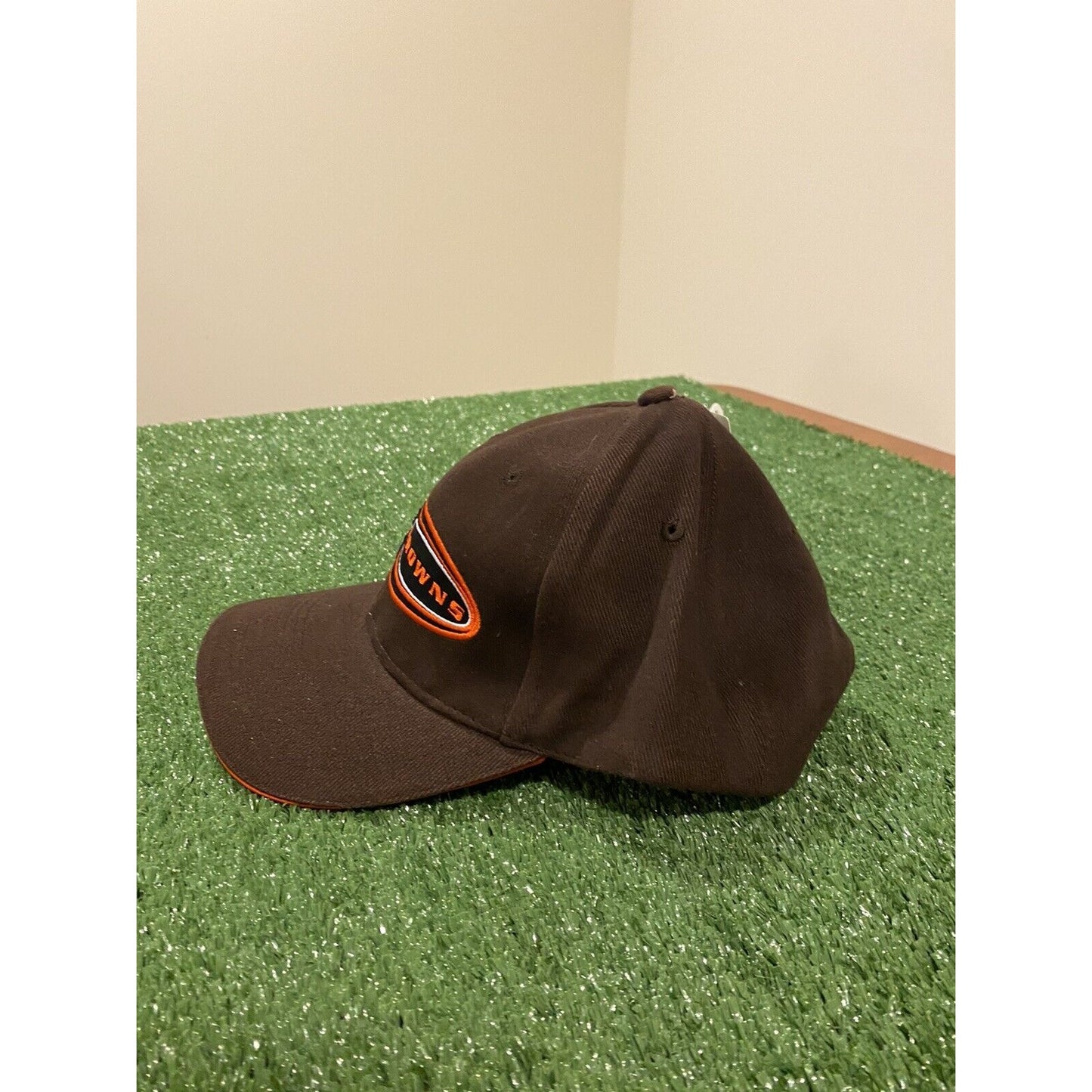 Vintage Drew Pearson NFL Gameday Cleveland browns adjustable strapback hat