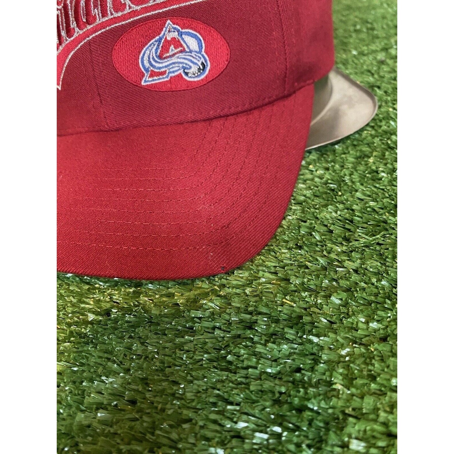 Vintage Colorado Avalanche snapback hat cap Twins Enterprise mens wool NHL