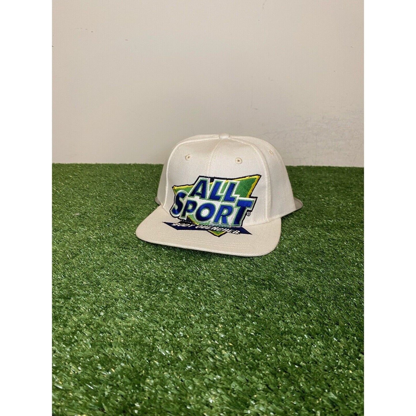 Vintage All Sport Body Quencher drink snapback hat NWOT 1990s head start