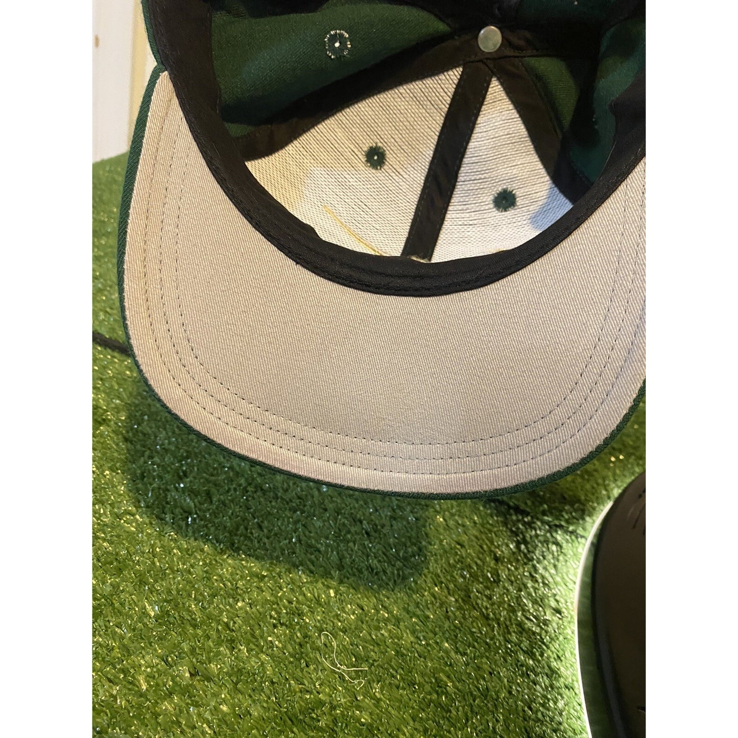 Oregon Ducks hat cap snap back green nike vintage wool football 1990s mens