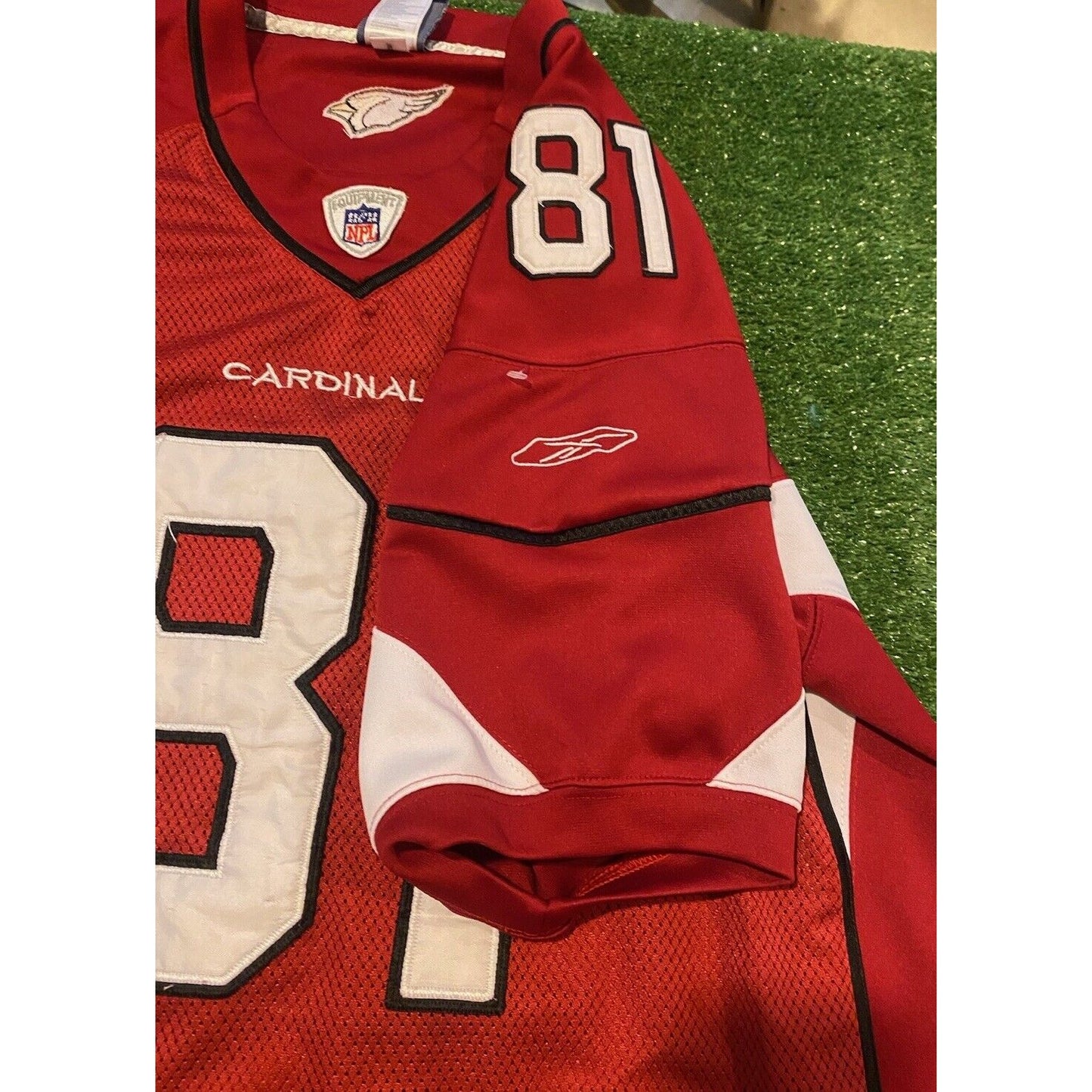 Vintage Authentic Arizona Cardinals Anquan Boldin jersey 2XL XXL Reebok sewn