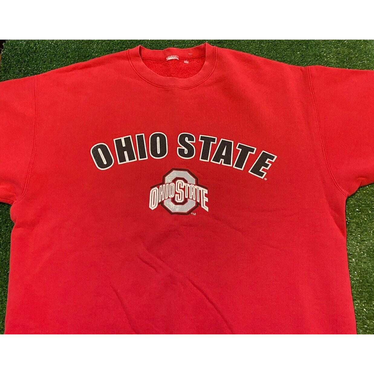 Vintage Ohio State Buckeyes sweatshirt extra large red adult OSU football mens