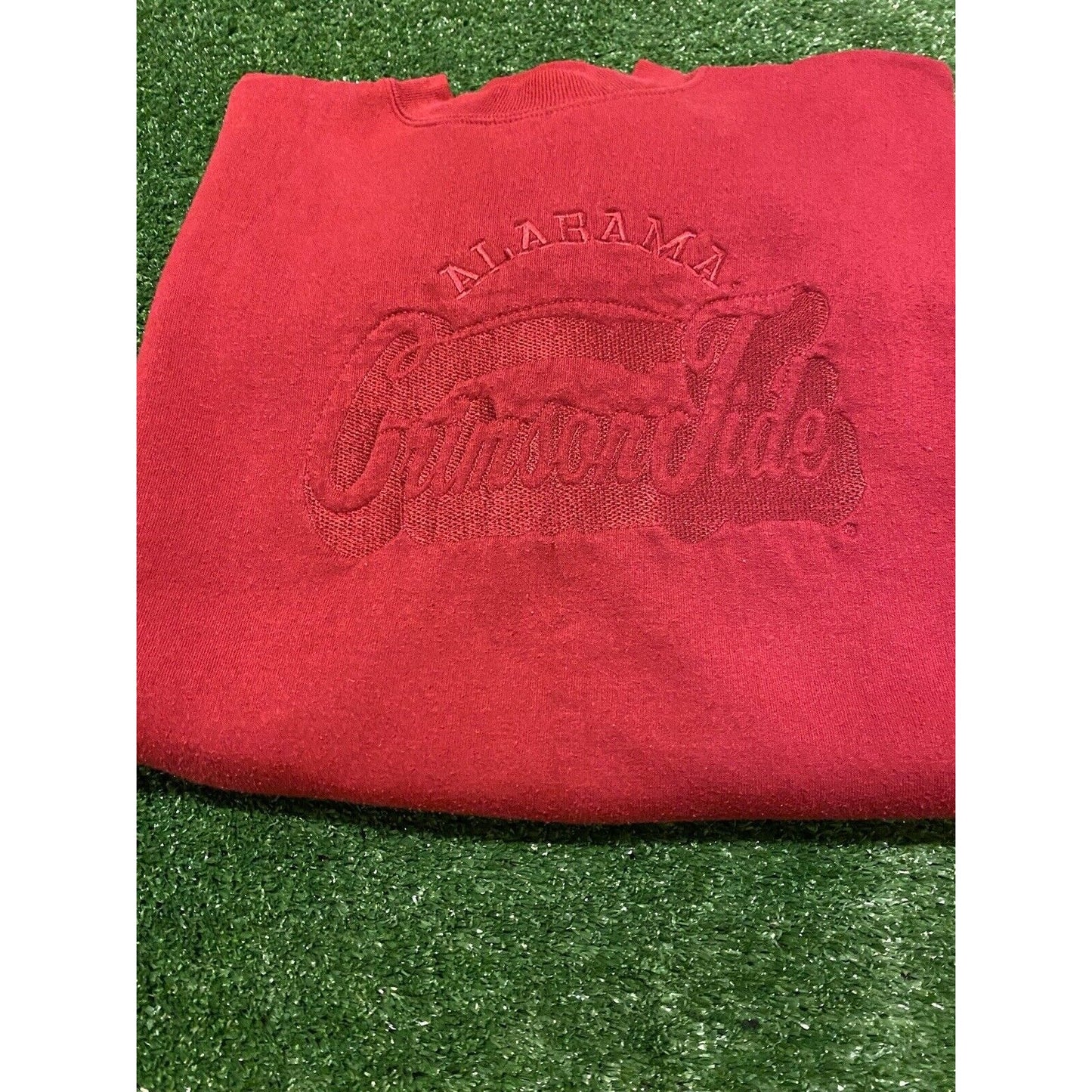 Vintage Y2K Retro Alabama Crimston Tide crew neck sweatshirt large