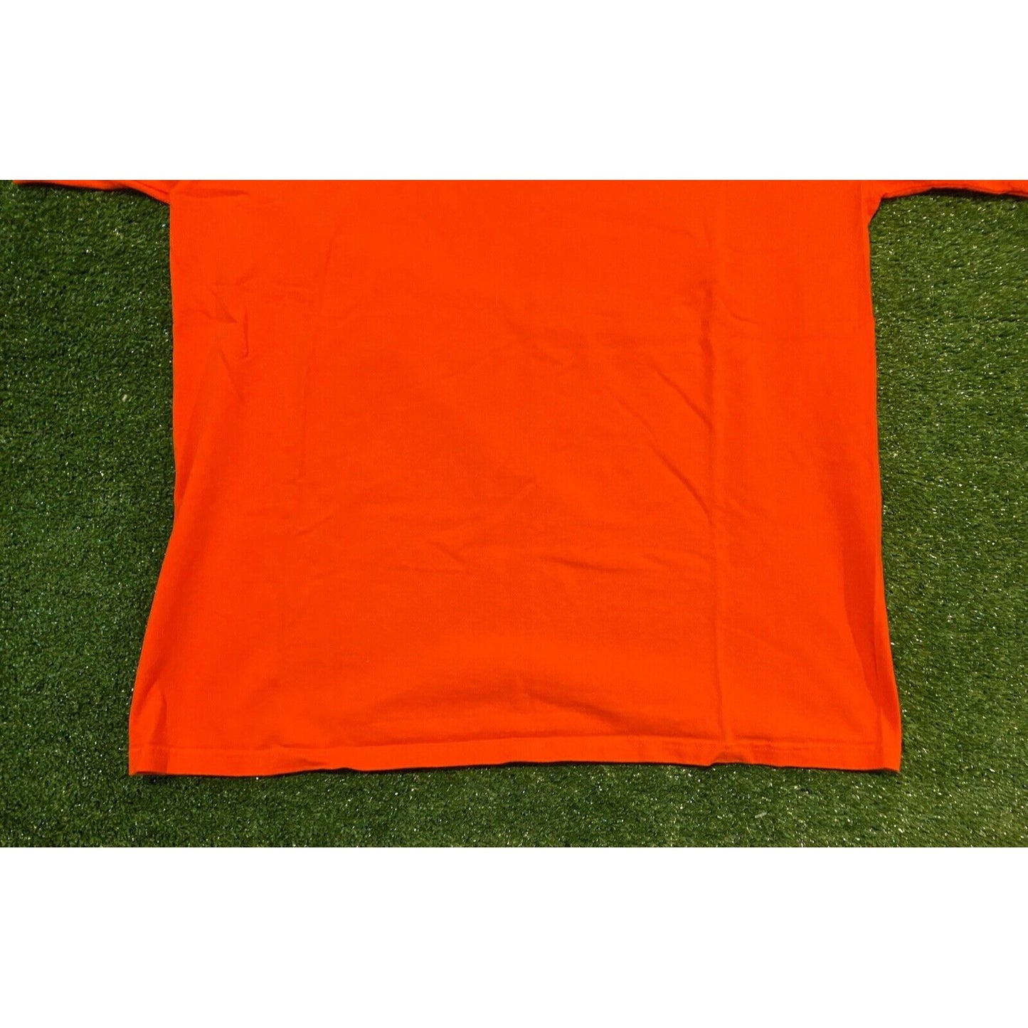 Vintage Y2K Retro Champion Bowling Green Falcons football #33 t-shirt XL orange