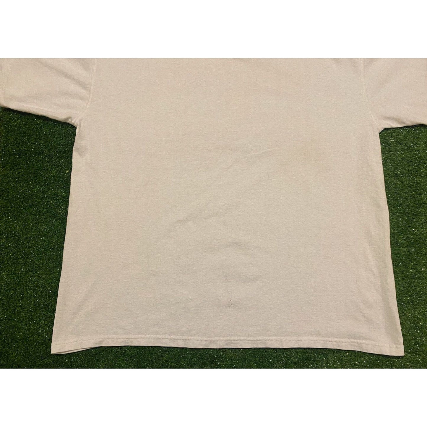 Vintage Y2K Retro NFL Cleveland Browns arch spell out football t-shirt XL white