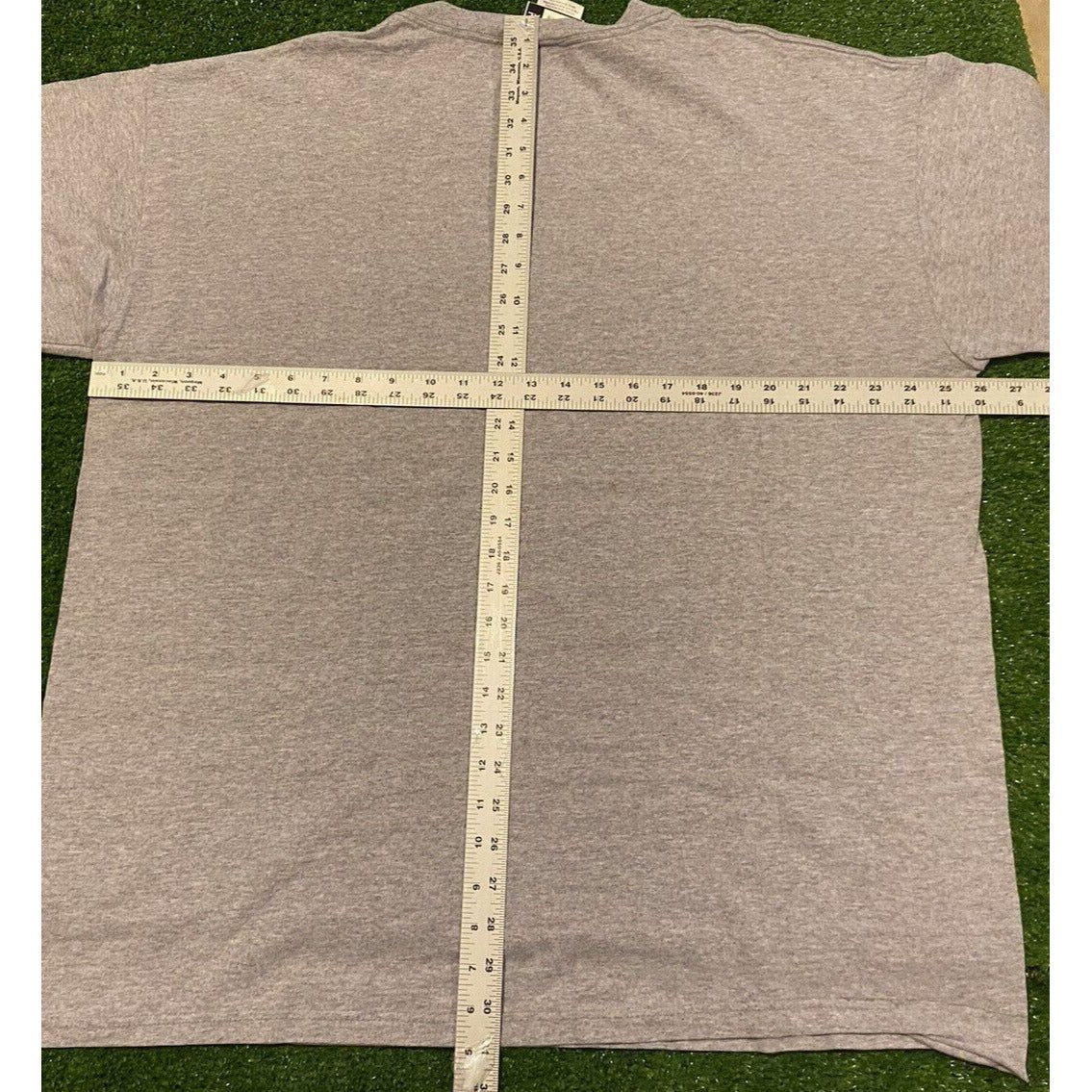 Vintage Y2K Puma Cleveland Browns NFL Logo split bar t-shirt XL XXL gray