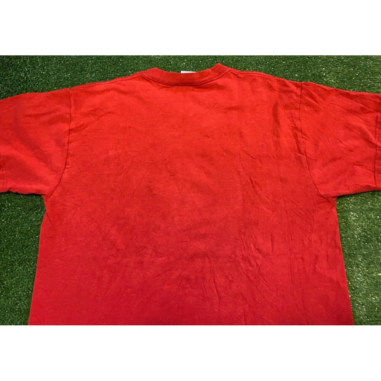 Vintage Arkansas Razorbacks tshirt large 90s retro adult mens red football Y2K