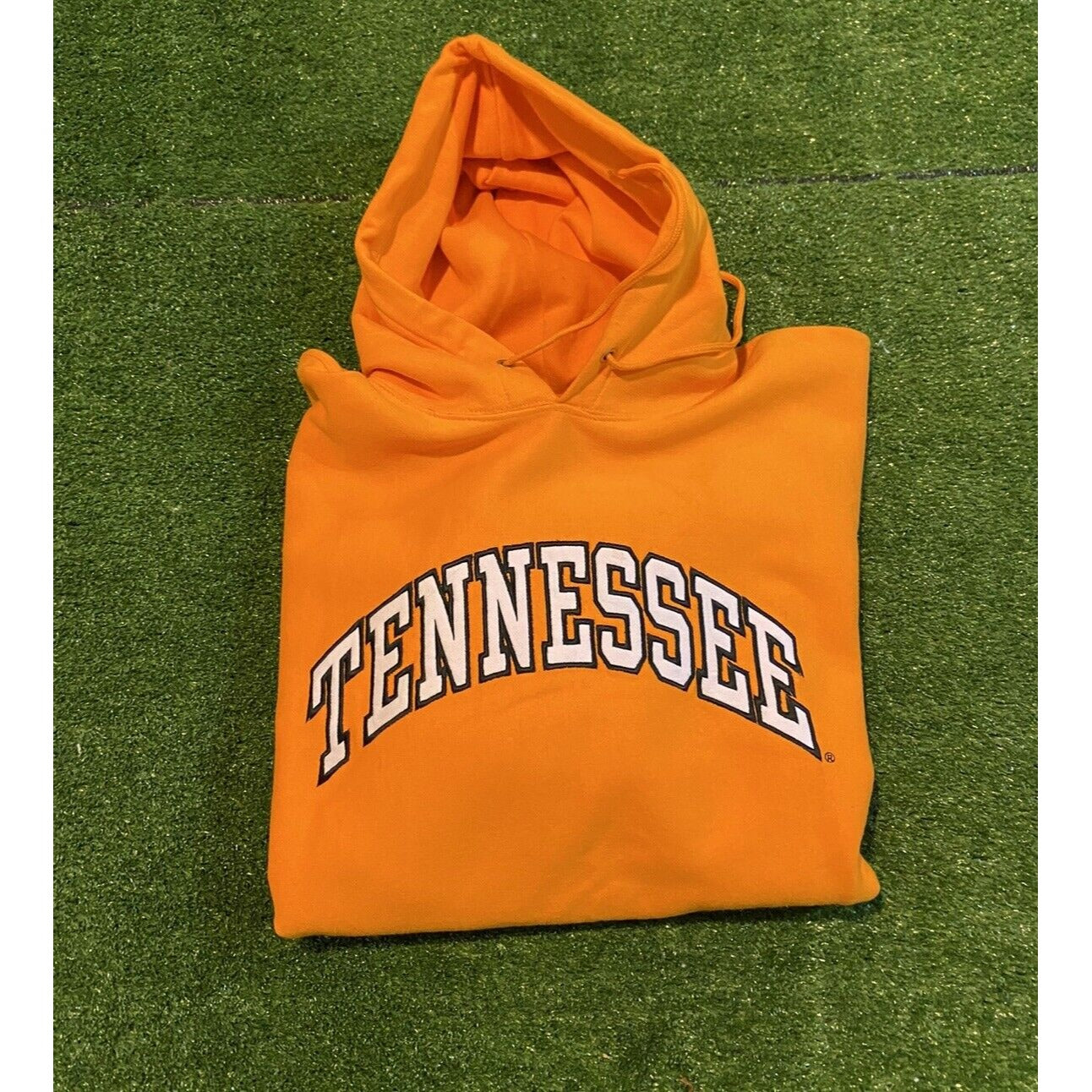 Tennessee Volunteers hoodie mens medium orange black vintage Y2K football 37