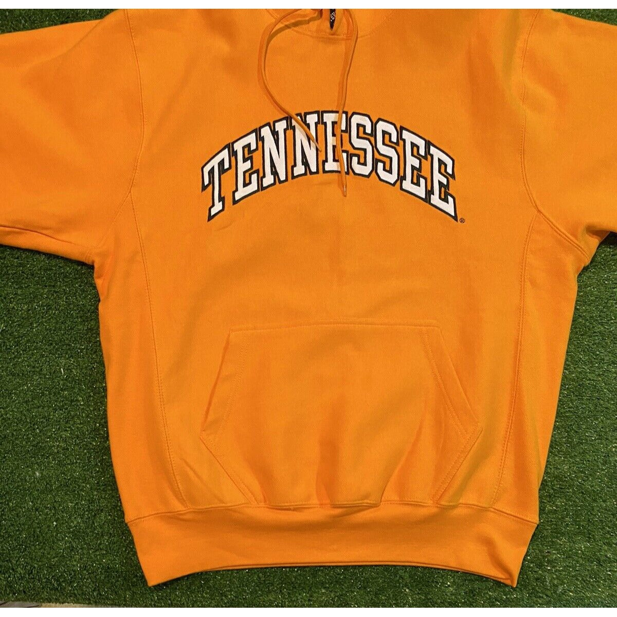 Tennessee Volunteers hoodie mens medium orange black vintage Y2K football 37