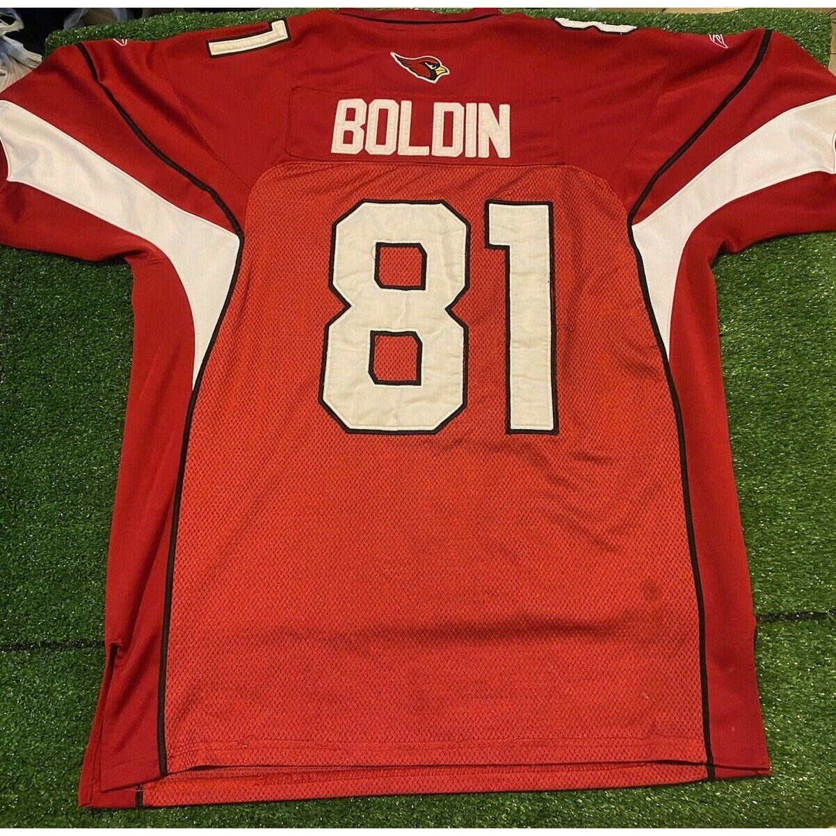 Vintage Authentic Arizona Cardinals Anquan Boldin jersey 2XL XXL Reebok sewn