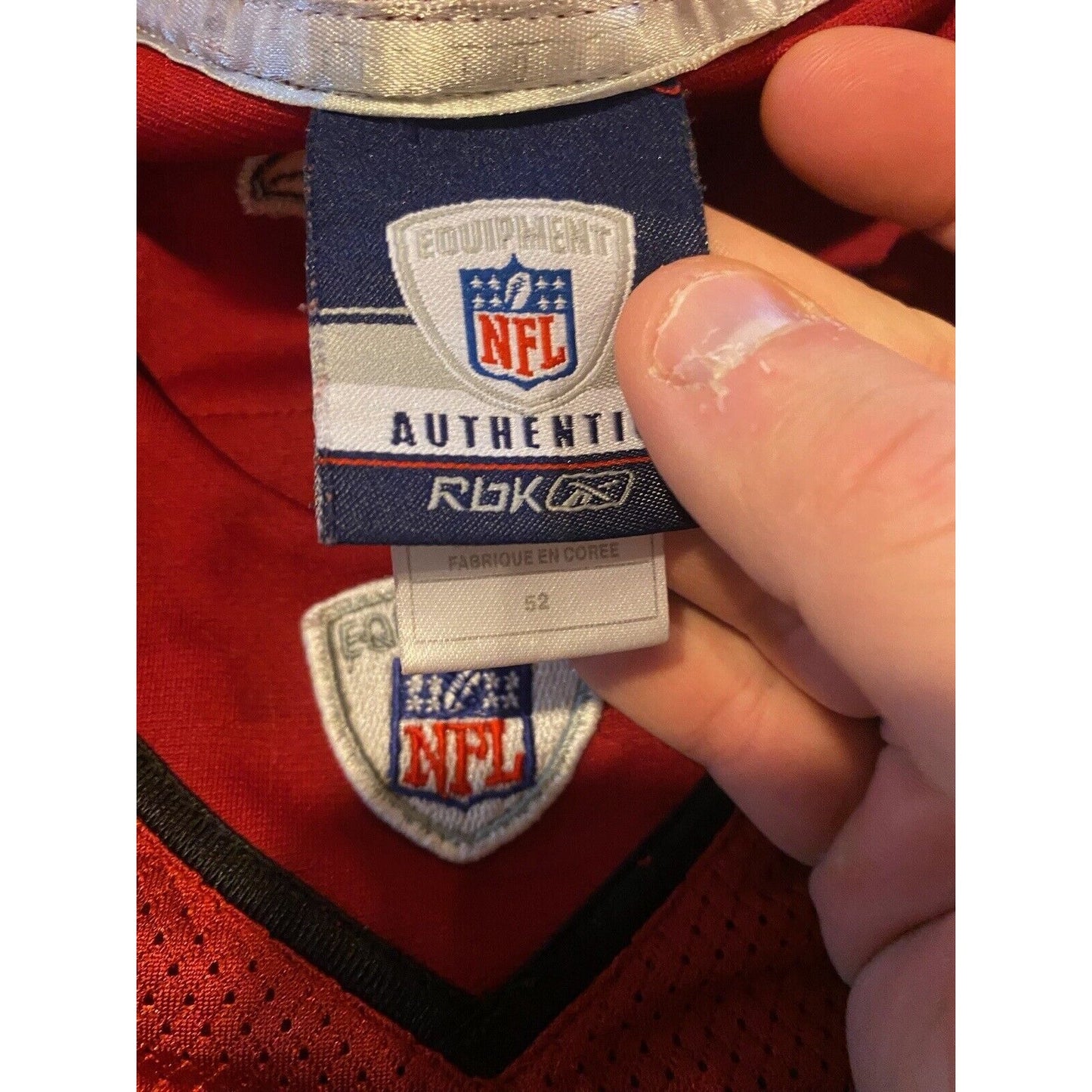 Vintage Authentic Arizona Cardinals Anquan Boldin jersey 2XL XXL Reebok sewn