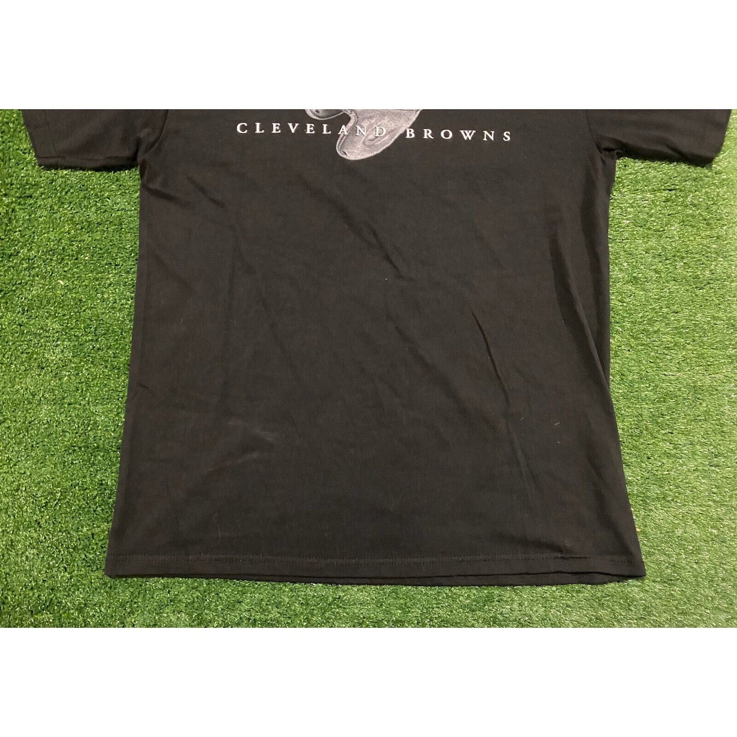 Vintage Y2K Puma Cleveland Browns Football NFL T-shirt retro large black