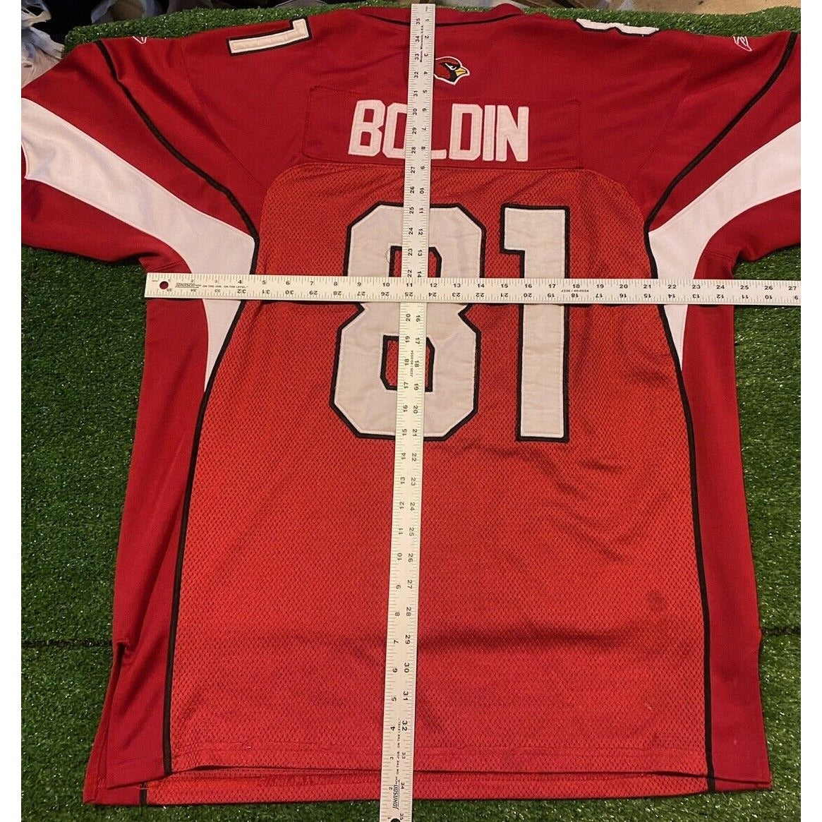 Vintage Authentic Arizona Cardinals Anquan Boldin jersey 2XL XXL Reebok sewn