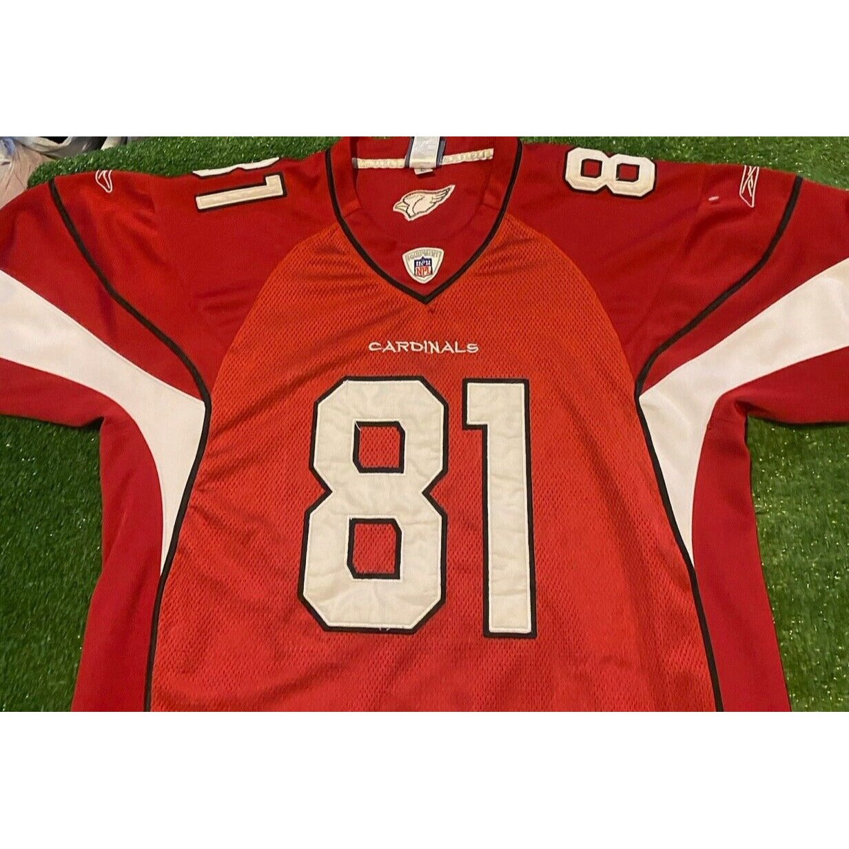 Vintage Authentic Arizona Cardinals Anquan Boldin jersey 2XL XXL Reebok sewn
