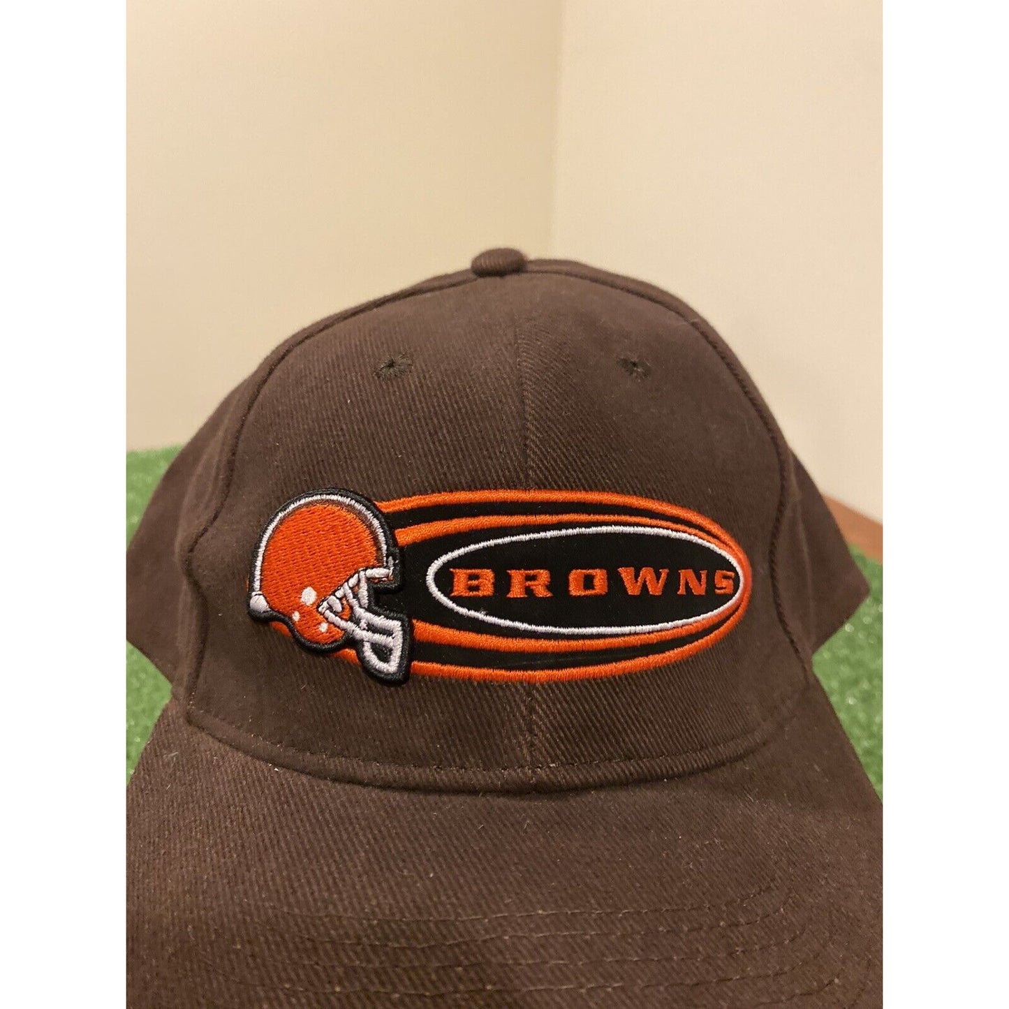 Vintage Drew Pearson NFL Gameday Cleveland browns adjustable strapback hat