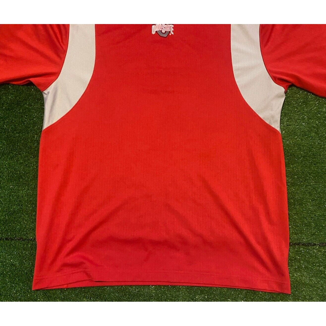 Vintage Ohio State buckeyes shirt extra large red black center swoosh Y2K retro