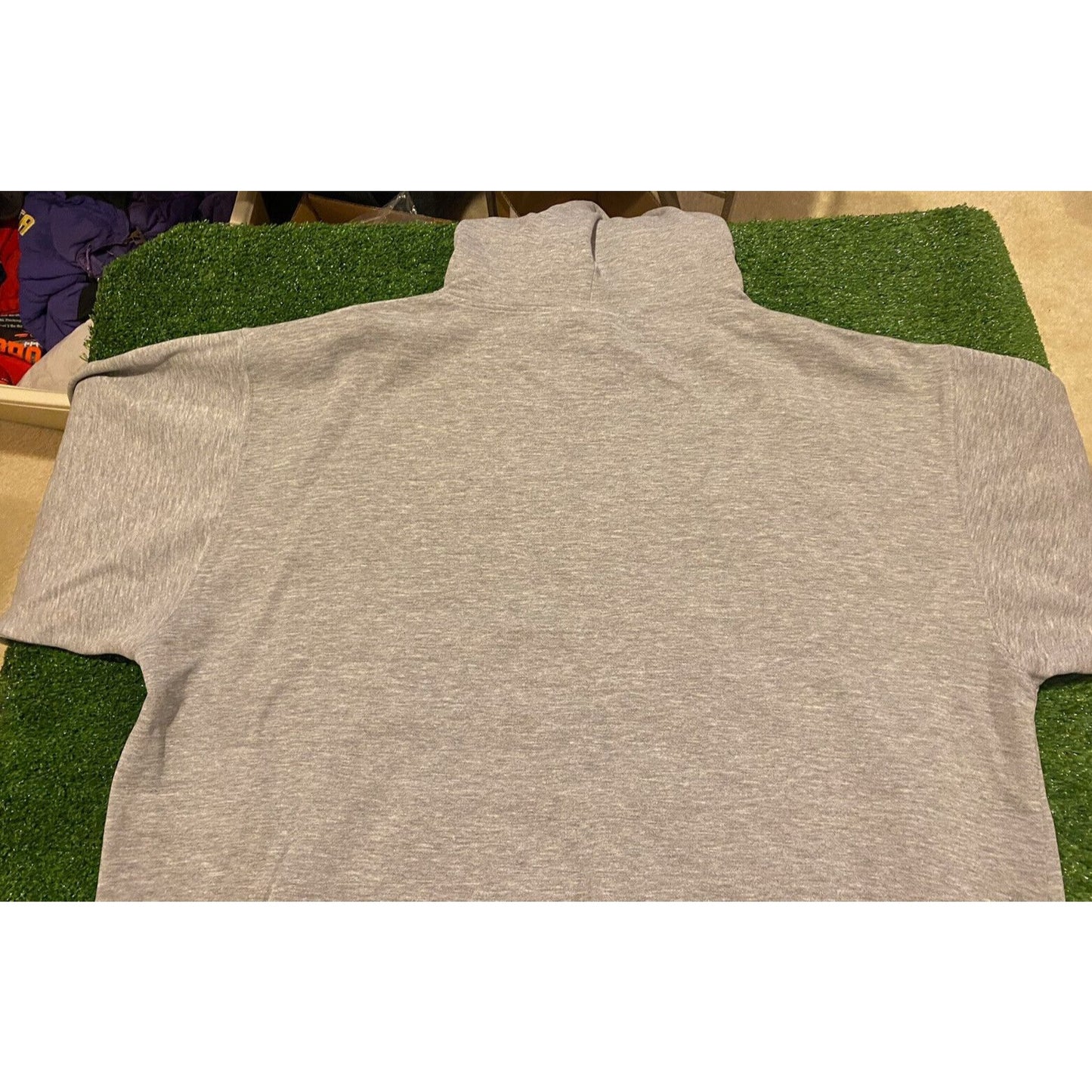 Vintage Cadre Athletic Michigan Wolverines arch hoodie sweatshirt XXL XL gray