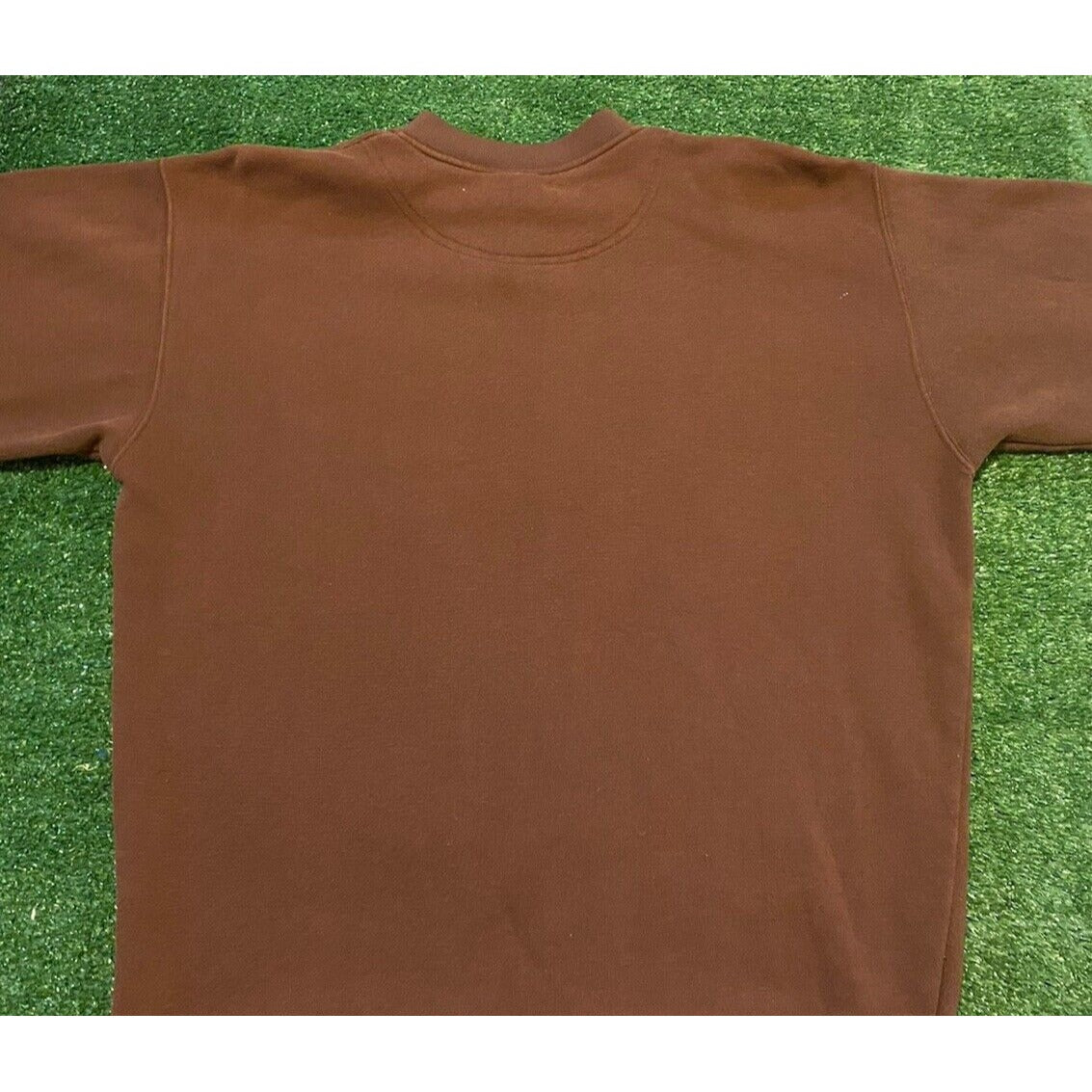 Vintage Cleveland browns sweatshirt mens extra large brown orange crew neck 90s