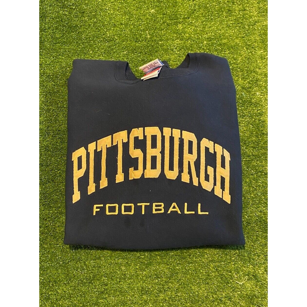 Pittsburgh Panthers sweatshirt mens large vintage Y2K Champion Reverse Weave A