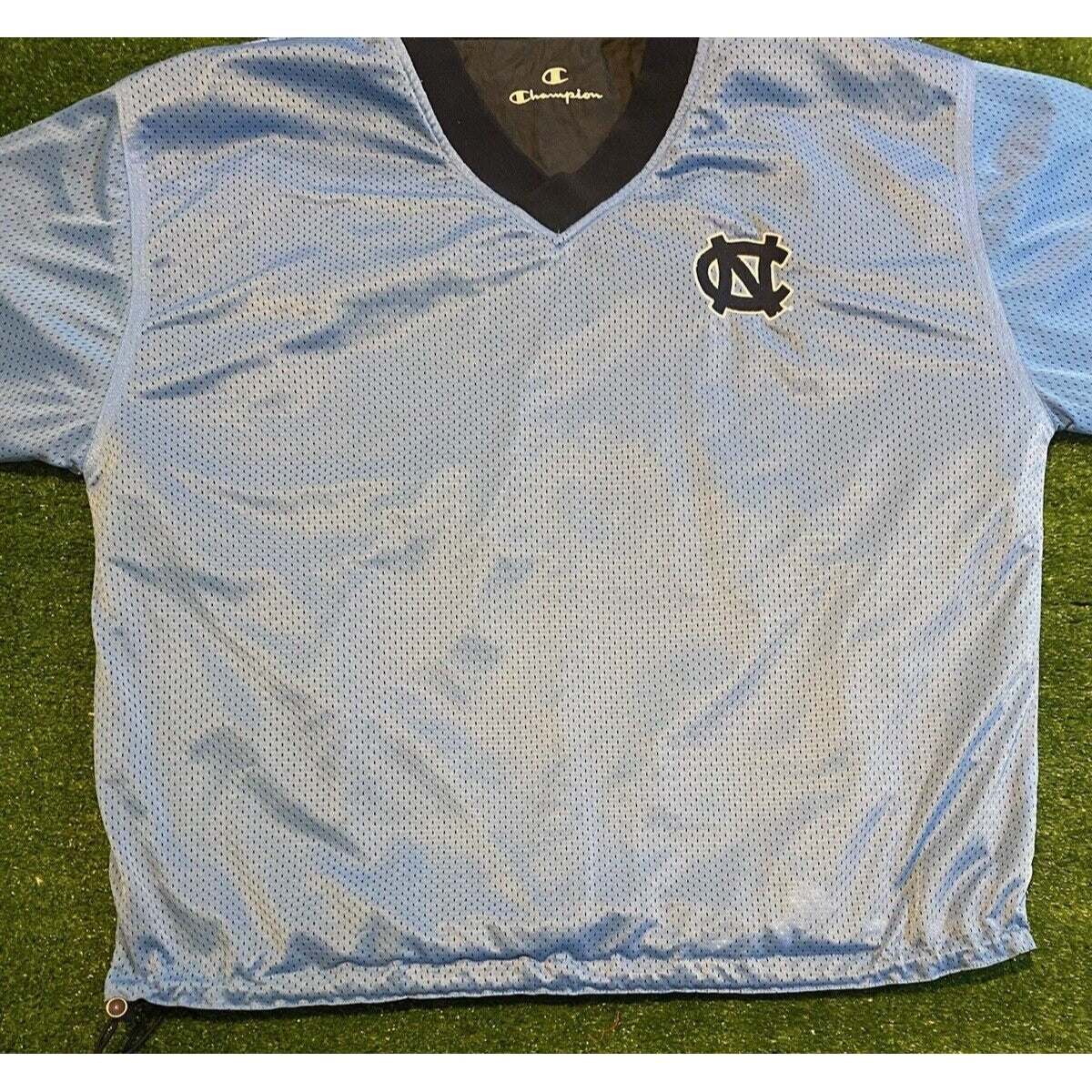 Vintage North Carolina Tar heels jacket mens XL blue pullover basketball RK