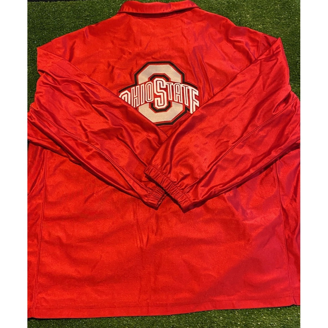 Ohio State Buckeyes jacket mens XL red vintage nike basketball authentic 90s RK