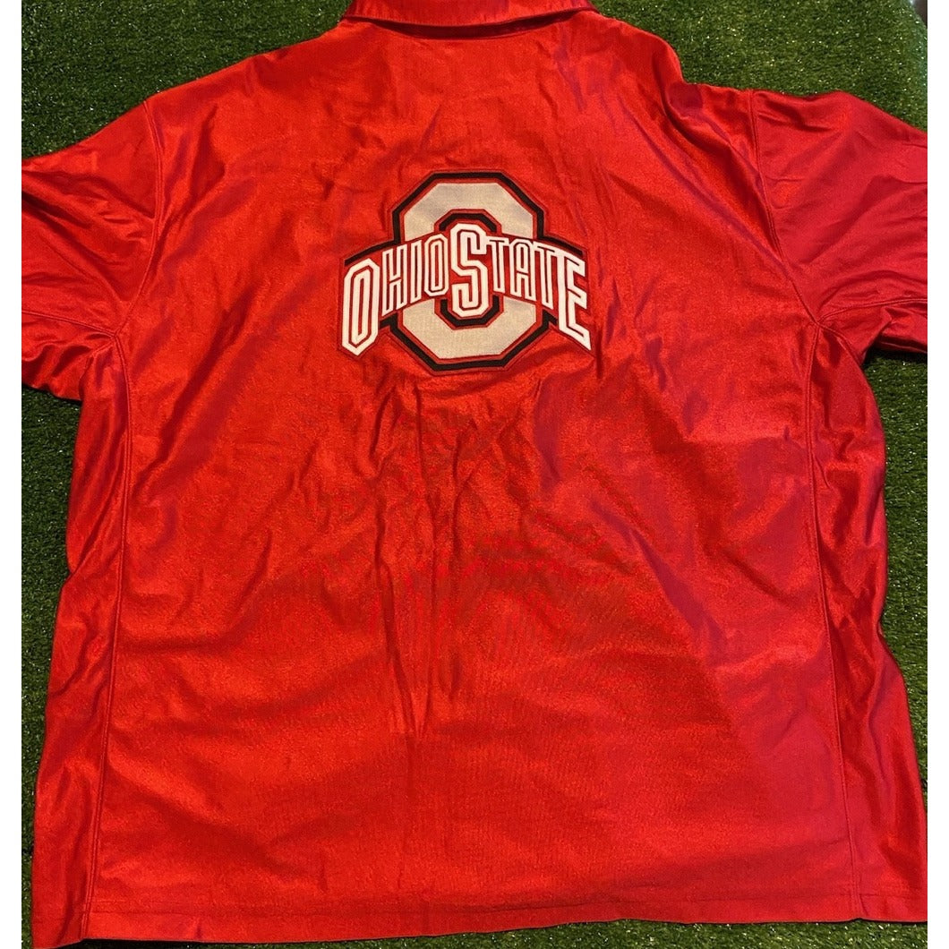 Ohio State Buckeyes jacket mens XL red vintage nike basketball authentic 90s RK