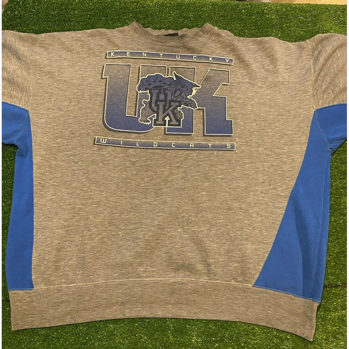 Vintage Kentucky Wildcats crewneck XL sweatshirt gray mens adult oversize