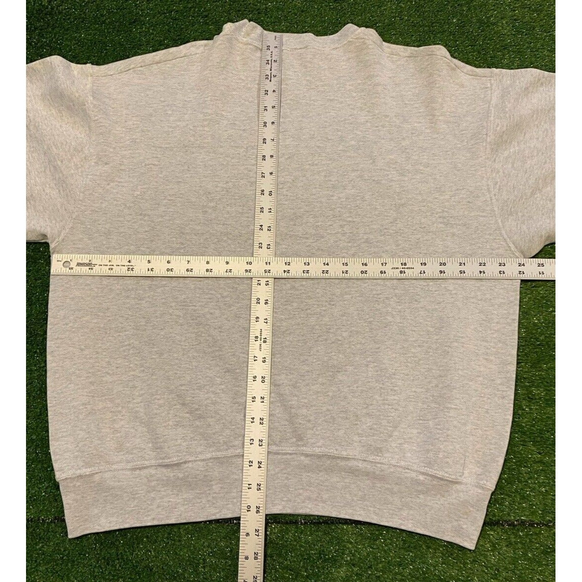 Vintage Kansas Jayhawks sweatshirt large gray crew neck adult mens basketball