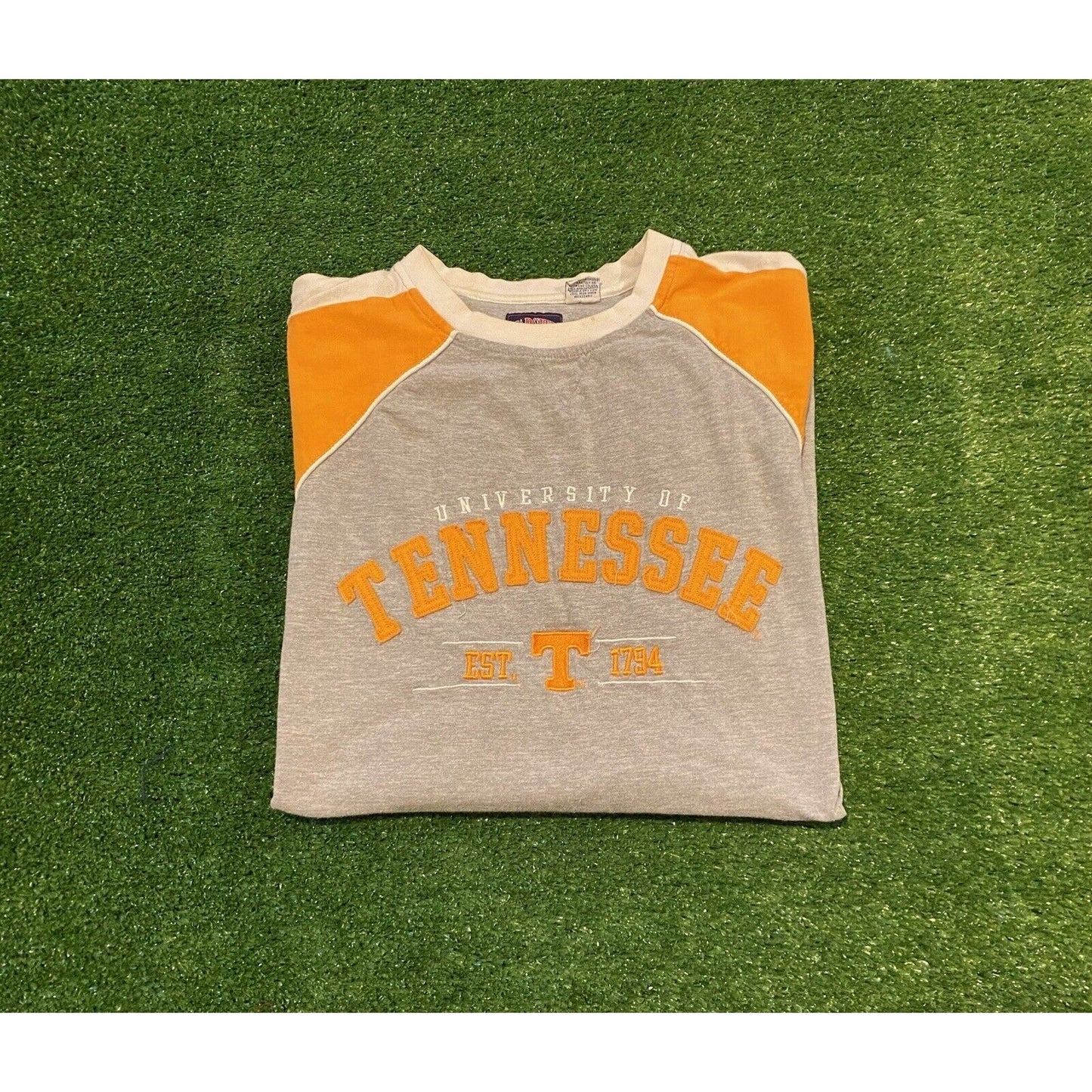 Vintage Tennessee Volunteers shirt extra large adult gray orange Retro Y2K mens