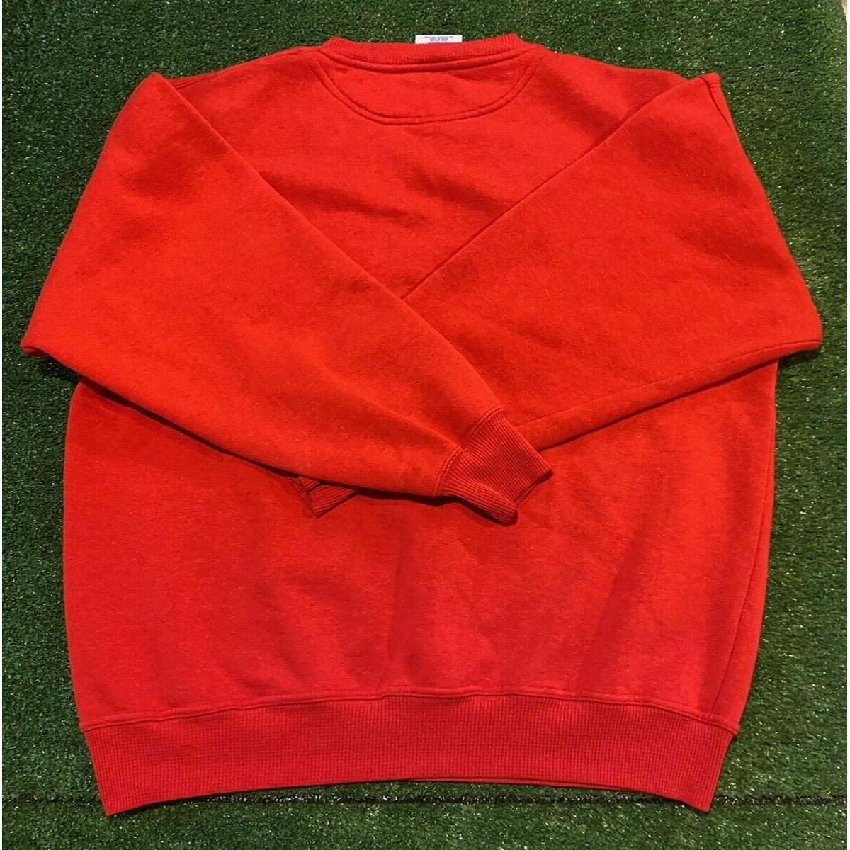 Vintage Ohio State Buckeyes sweatshirt large crewneck OSU adult red football 90s