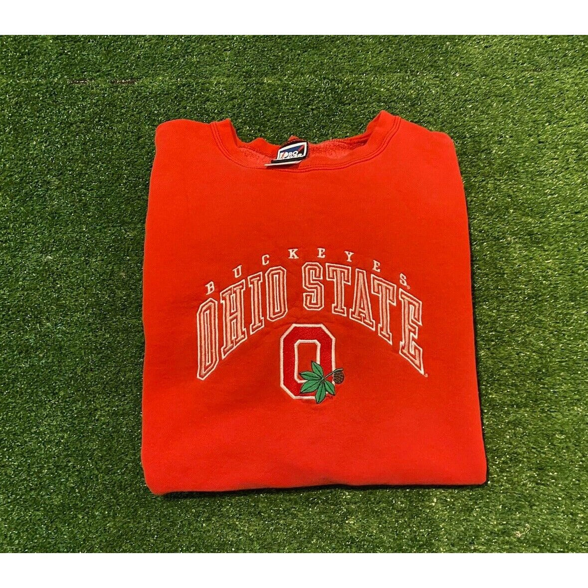Vintage Pro Player Ohio State Buckeyes embroidered crewneck sweatshirt XL 90s