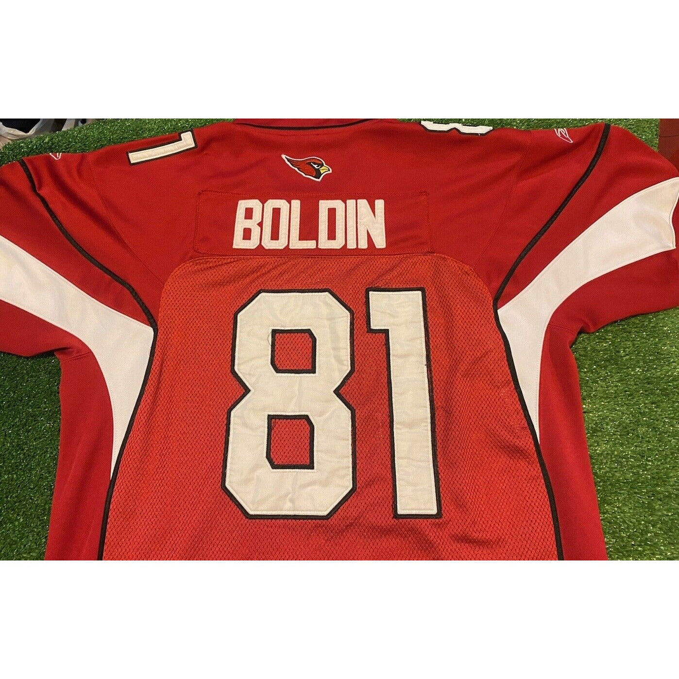 Vintage Authentic Arizona Cardinals Anquan Boldin jersey 2XL XXL Reebok sewn