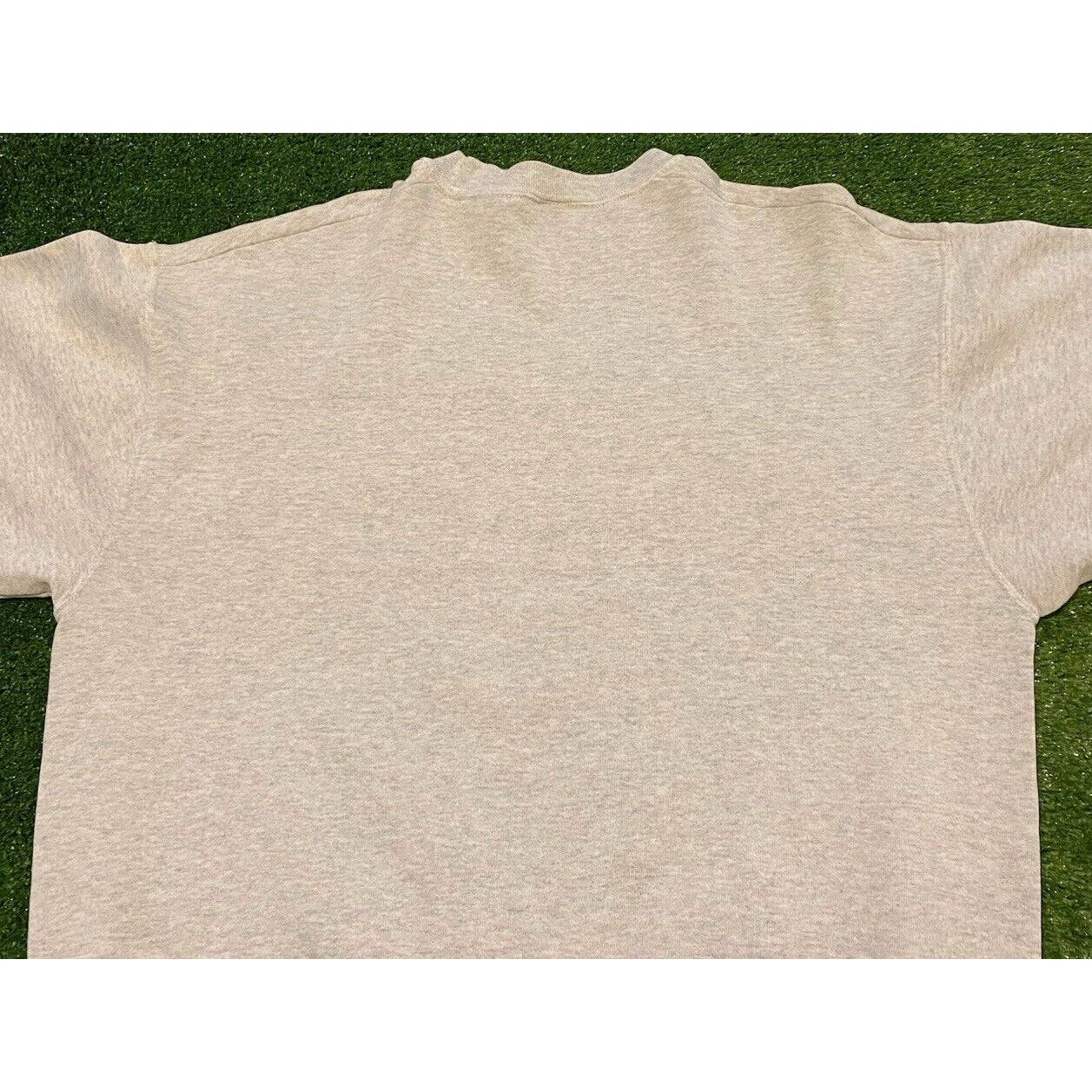 Vintage Kansas Jayhawks sweatshirt large gray crew neck adult mens basketball
