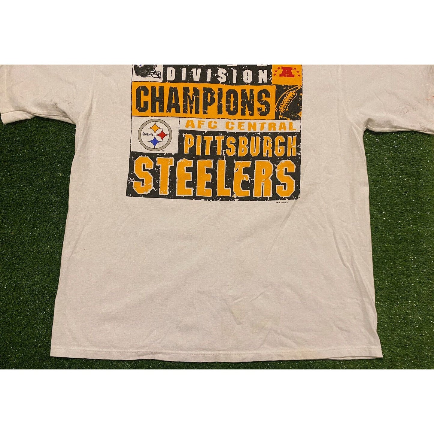 Vintage Starter Pittsburgh Steelers 95 Central Division champions t-shirt XL NFL
