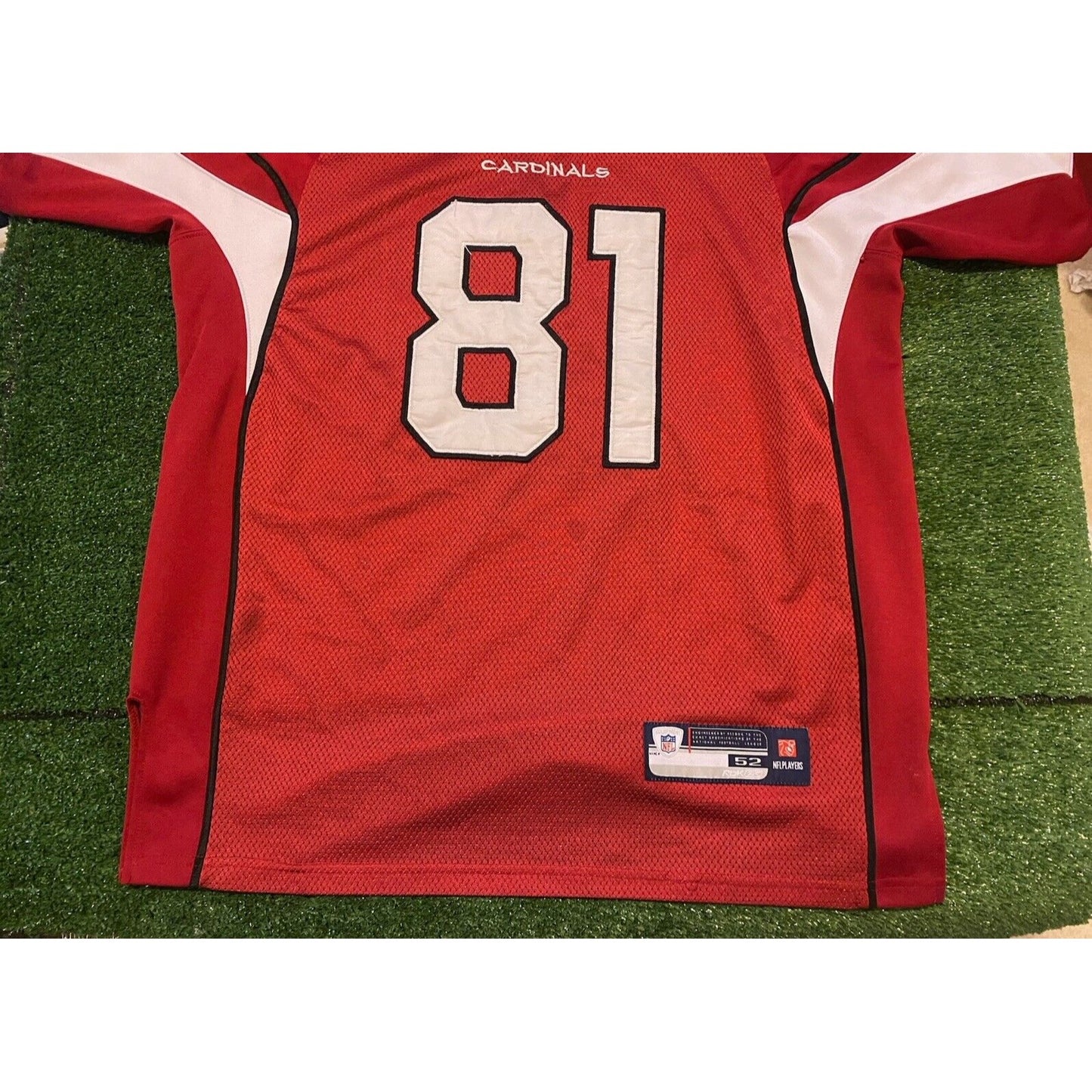 Vintage Authentic Arizona Cardinals Anquan Boldin jersey 2XL XXL Reebok sewn