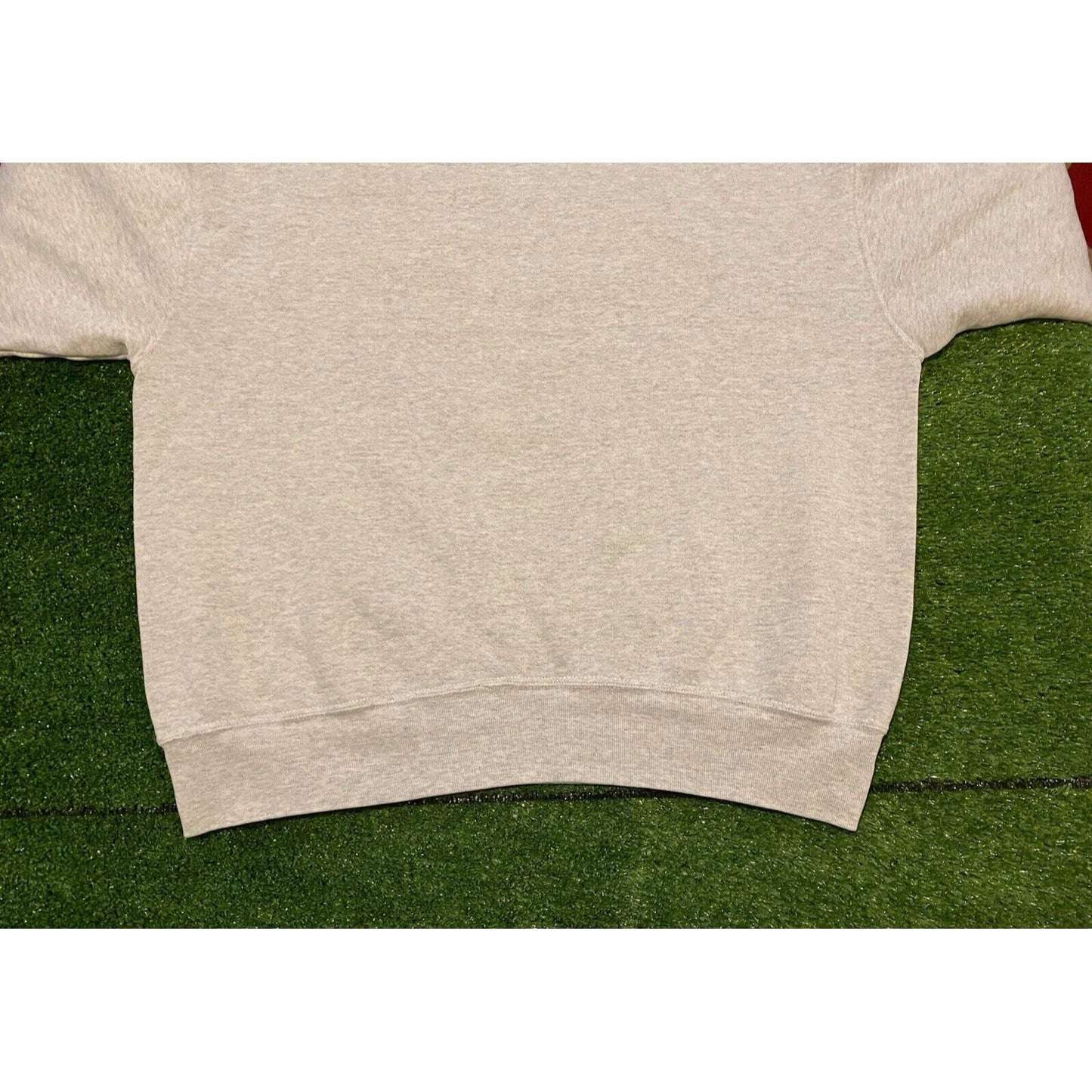 Vintage Kansas Jayhawks sweatshirt large gray crew neck adult mens basketball