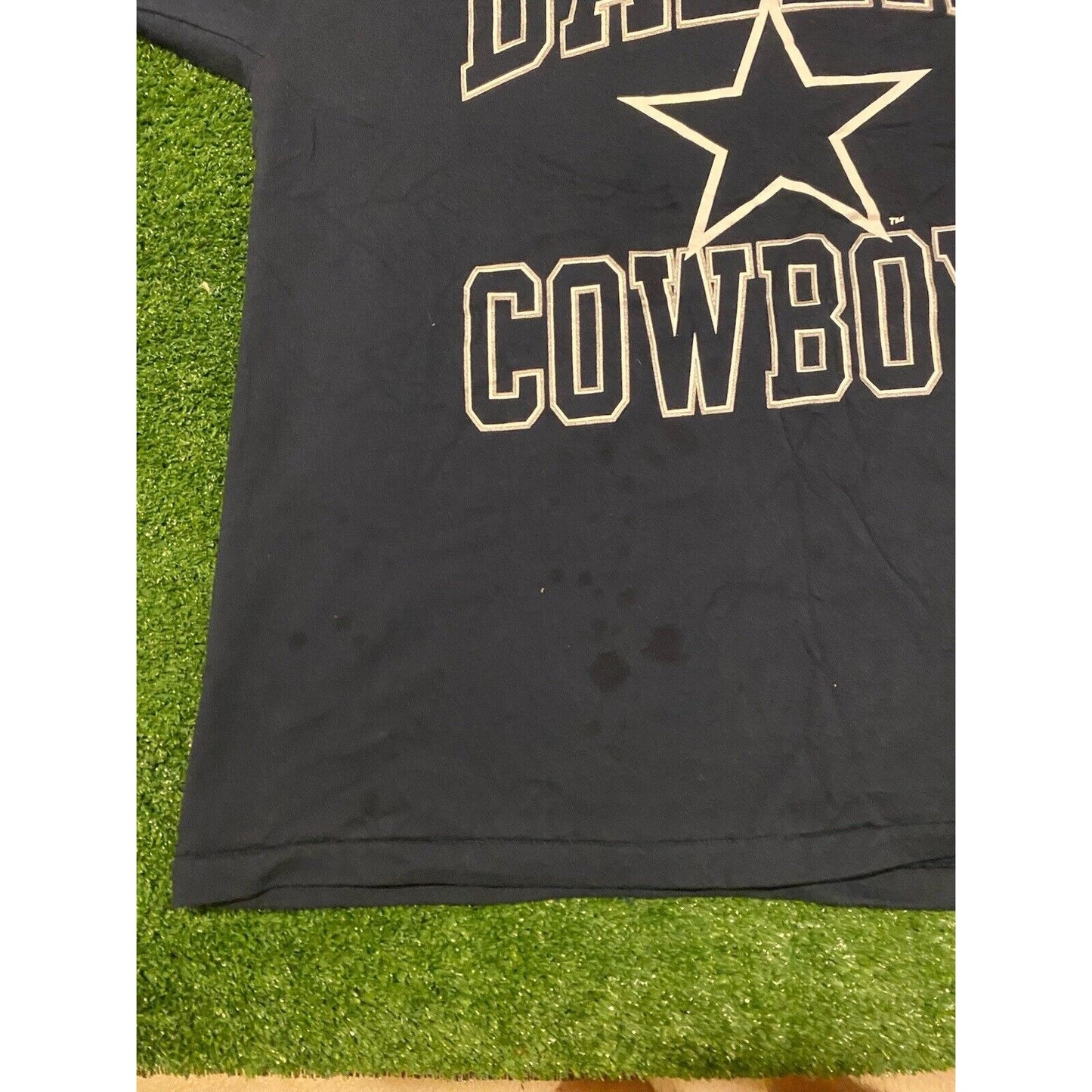 Vintage 1990s Champion Dallas Cowboys arch helmet football t-shirt XL retro NFL