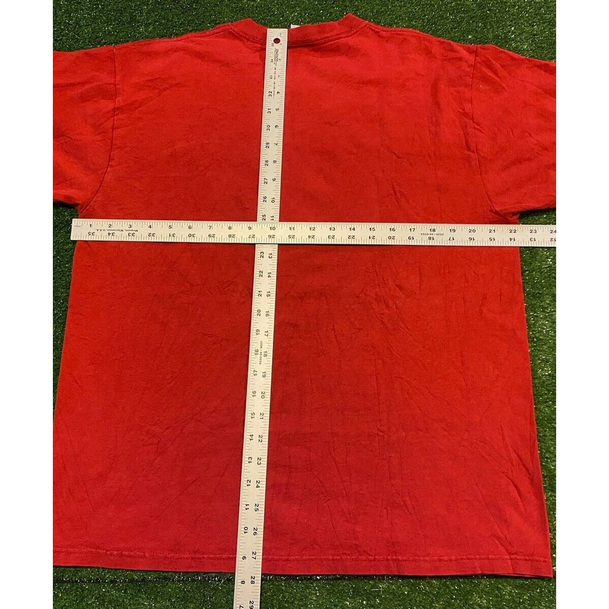 Vintage Arkansas Razorbacks tshirt large 90s retro adult mens red football Y2K