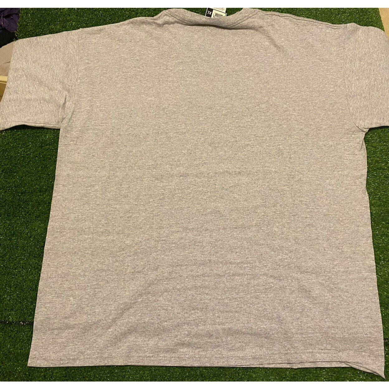 Vintage Y2K Puma Cleveland Browns NFL Logo split bar t-shirt XL XXL gray