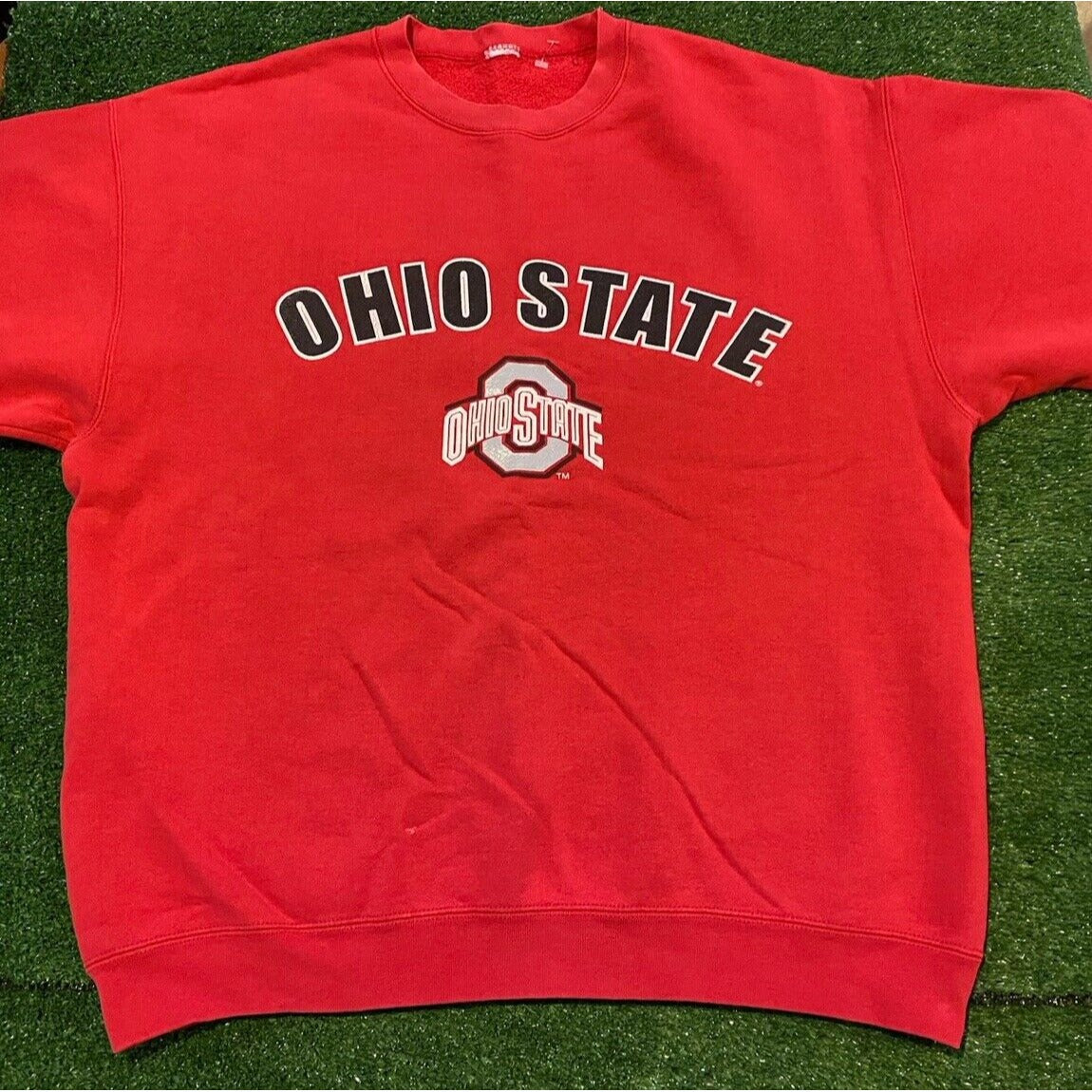 Vintage Ohio State Buckeyes sweatshirt extra large red adult OSU football mens