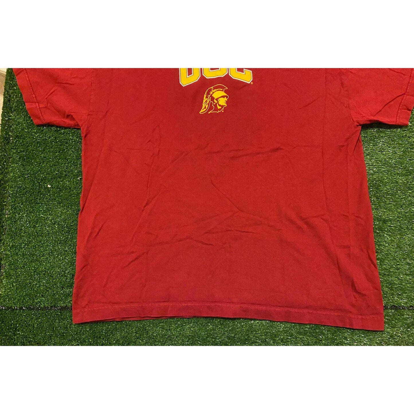 Vintage Champs Team Edition Apparel USC Southern Cal Trojans arch t-shirt XL