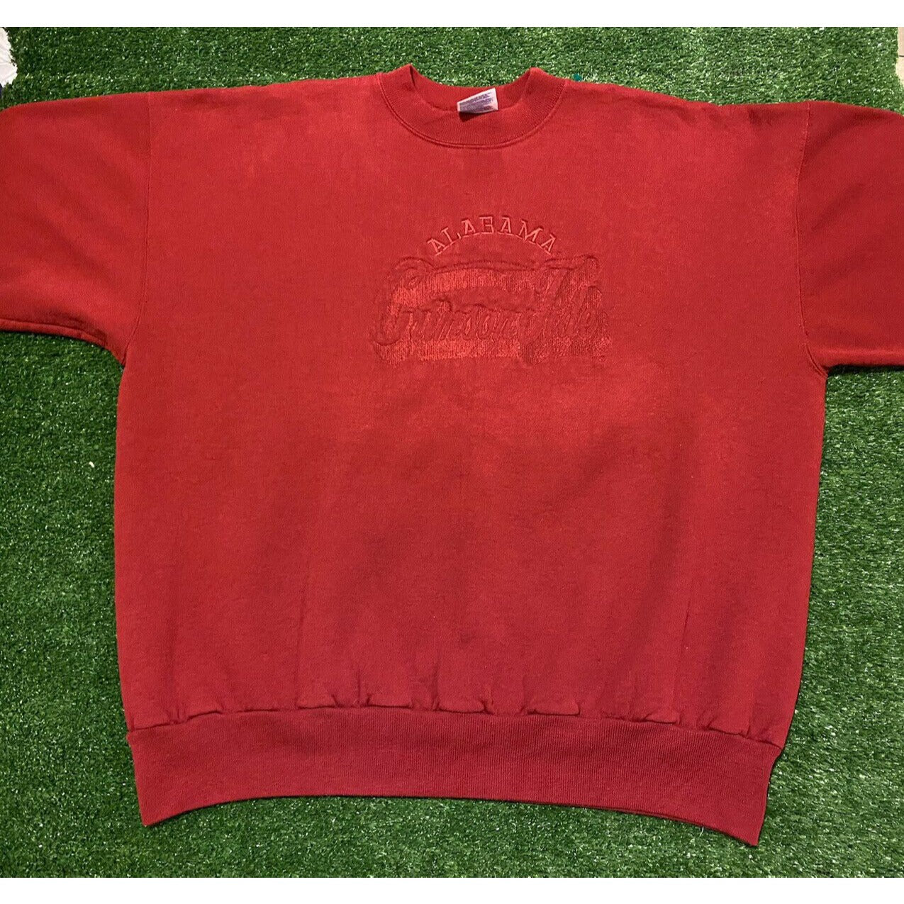 Vintage Y2K Retro Alabama Crimston Tide crew neck sweatshirt large
