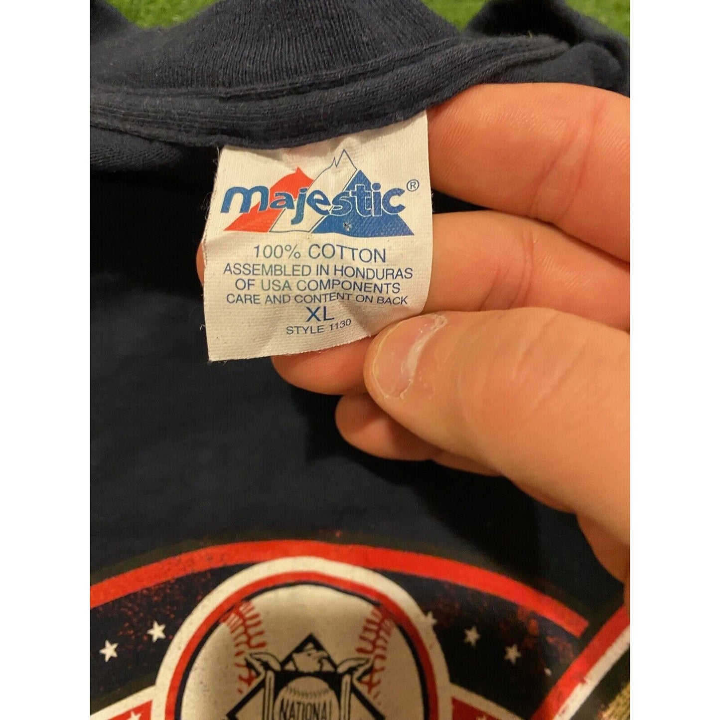 Vintage Chicago Cubs tshirt extra large blue mens 2003 retro Y2K Majestic unisex