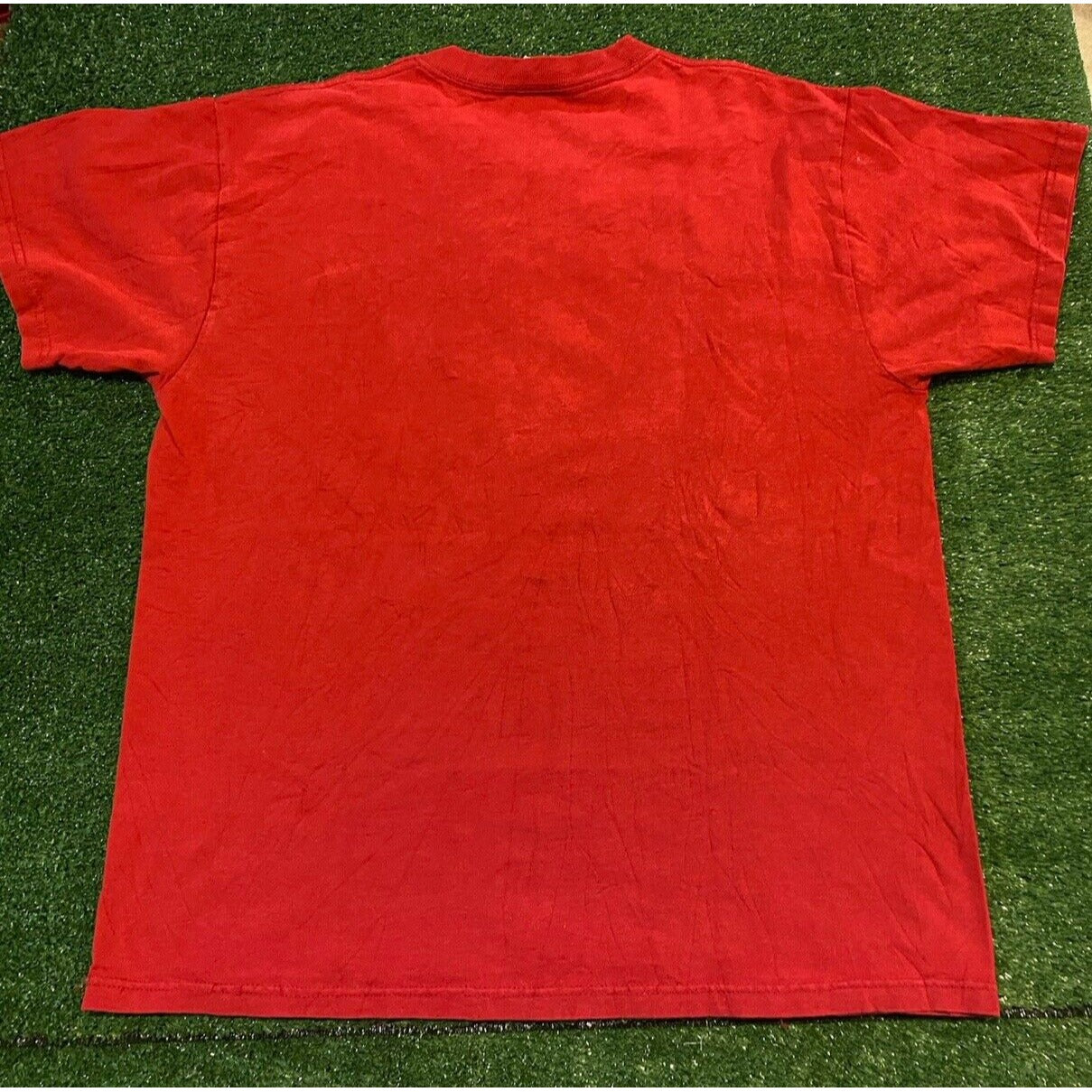 Vintage Arkansas Razorbacks tshirt large 90s retro adult mens red football Y2K