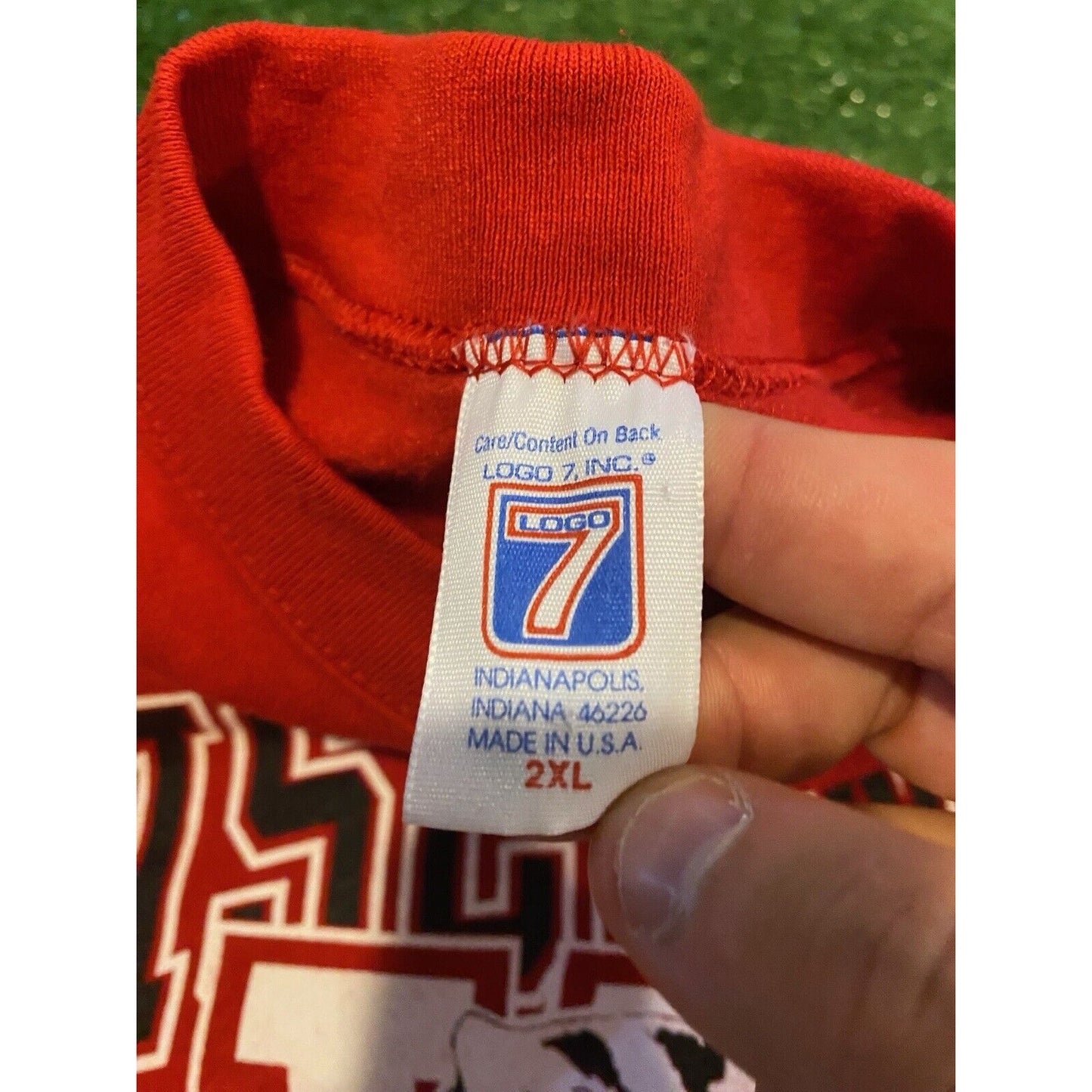 Vintage Wisconsin Badgers sweatshirt mens extra large crew neck oversize red P